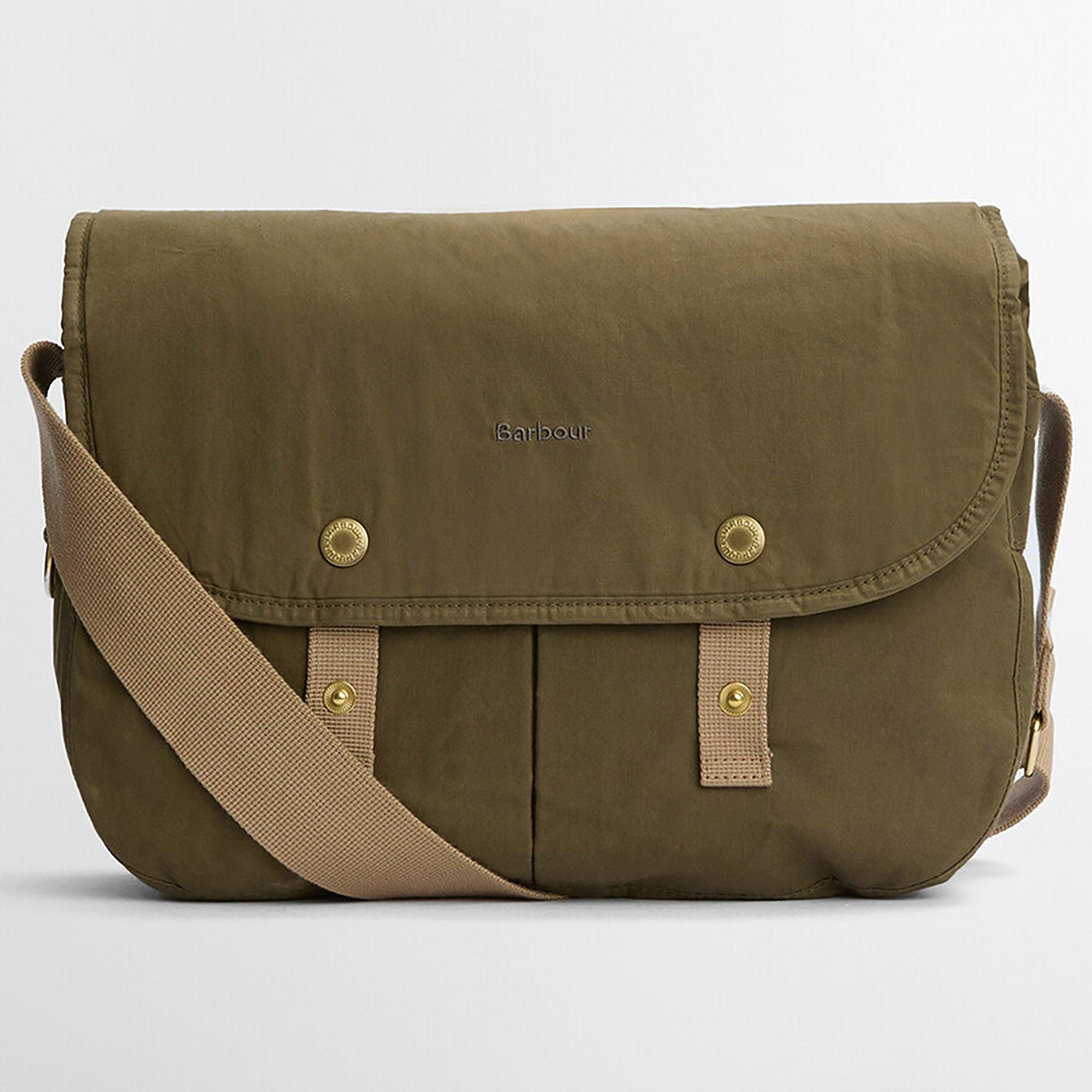 Product image 7 of 7 of Barbour Transport Riever Crossbody Bag - Dusky Green