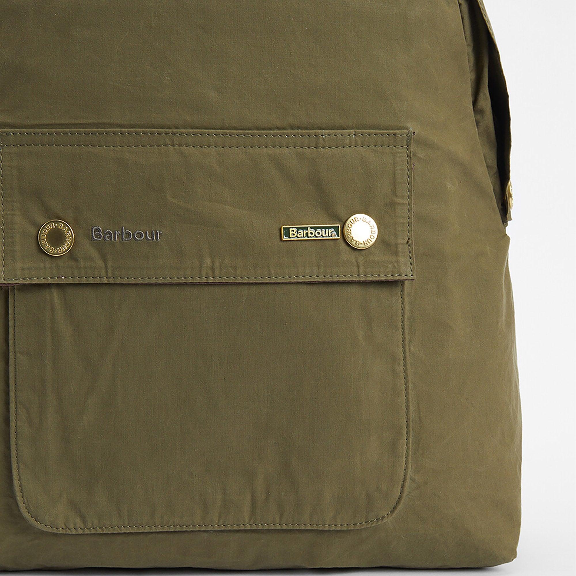 Product image 4 of 13 of Barbour Transport Zip Closure Backpack Bag - Dusky Green