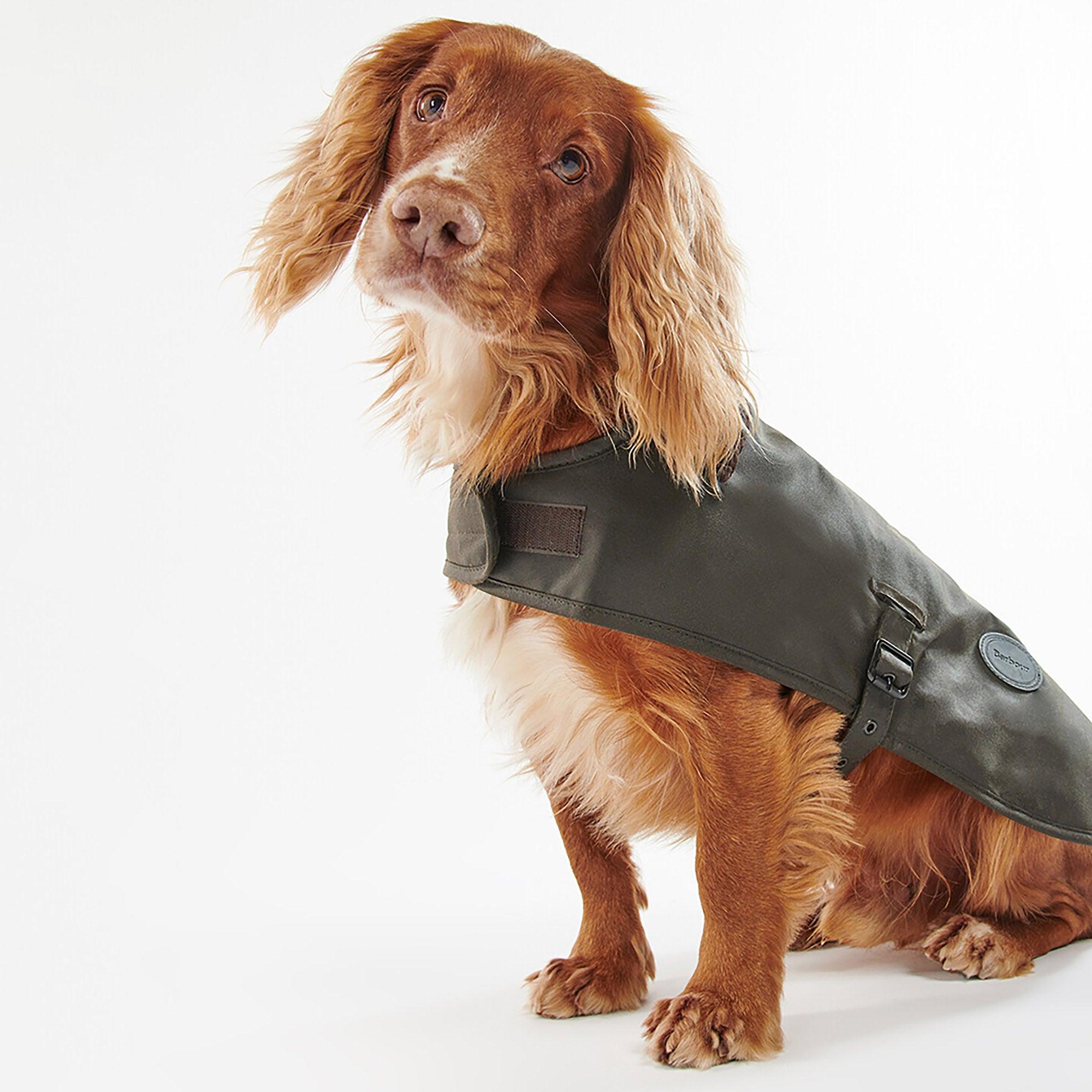 Product image 4 of 9 of Barbour Wax Dog Coat - Olive