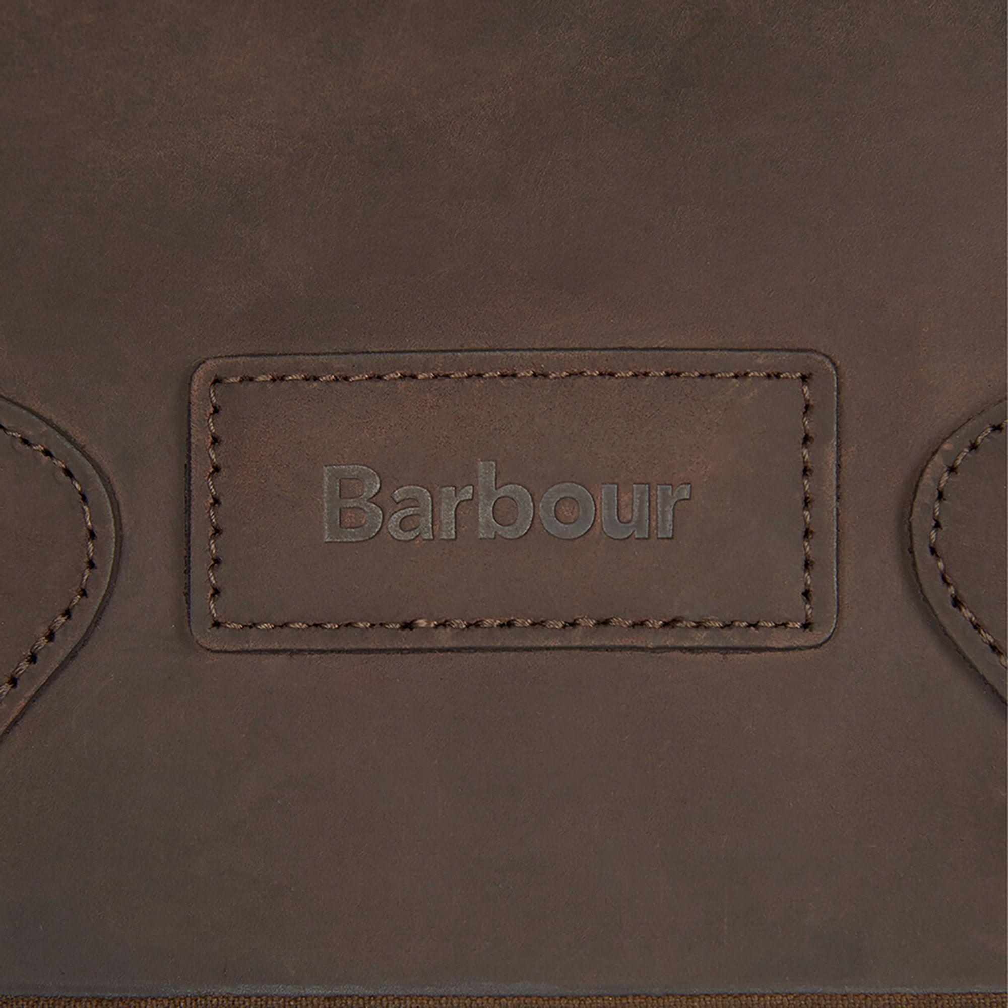 Product image 6 of 8 of Barbour Wax Leather Tarras Bag - Olive