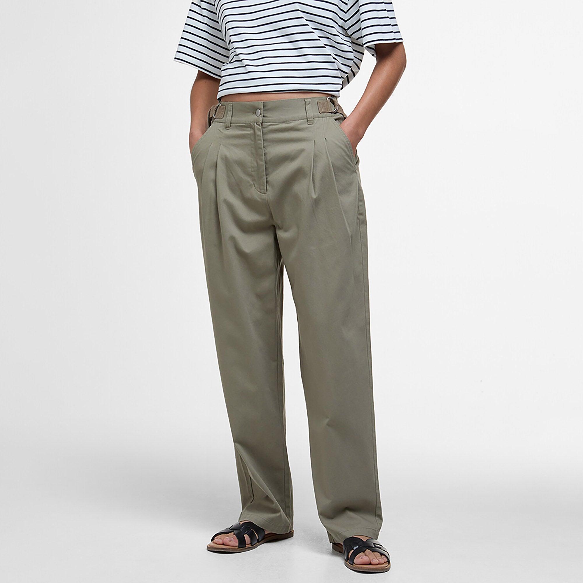 Product image 3 of 6 of Barbour Women's Amber Trousers - Dusky Green