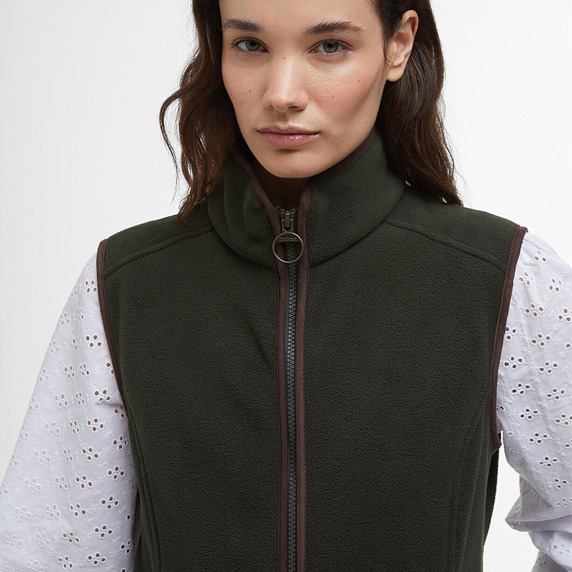 Product image 5 of 8 of Barbour Women's Country Colton Fleece Gilet - Sage