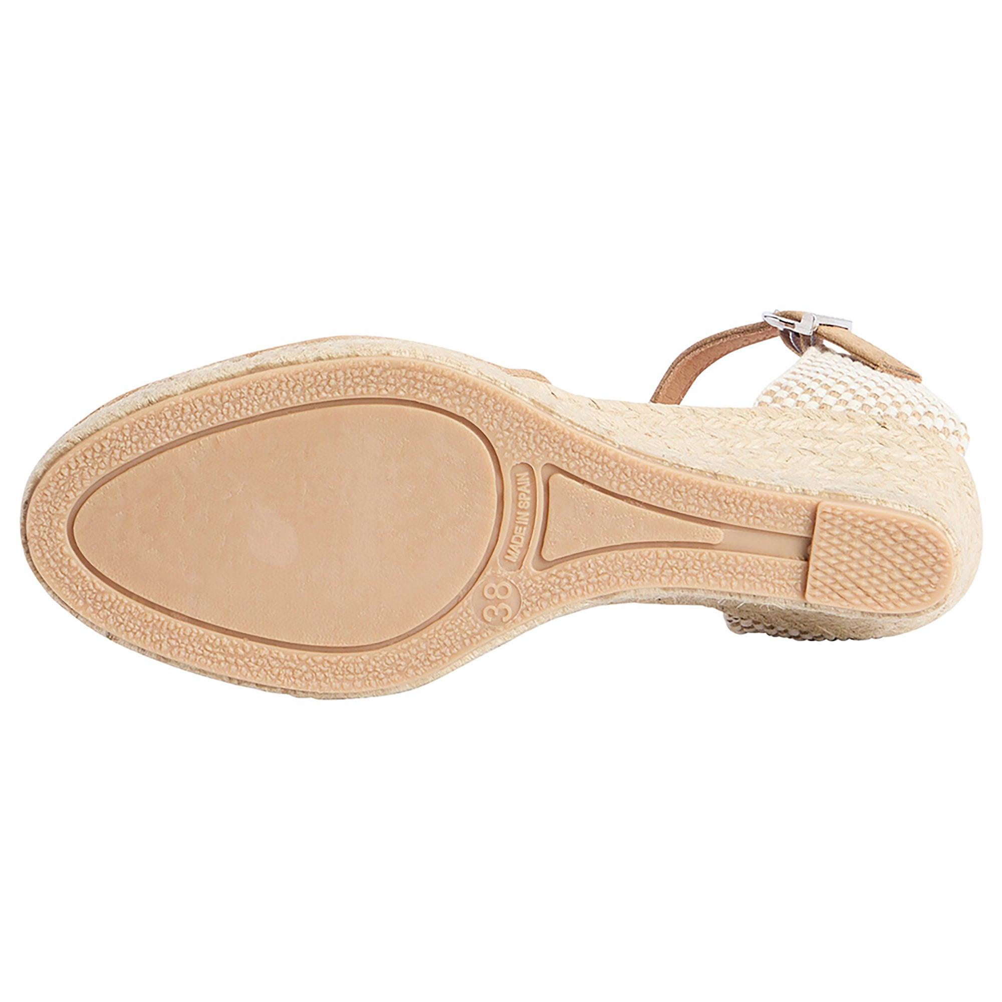 Product image 6 of 6 of Barbour Women's Elder Wedge Espadrilles - Tan Suede