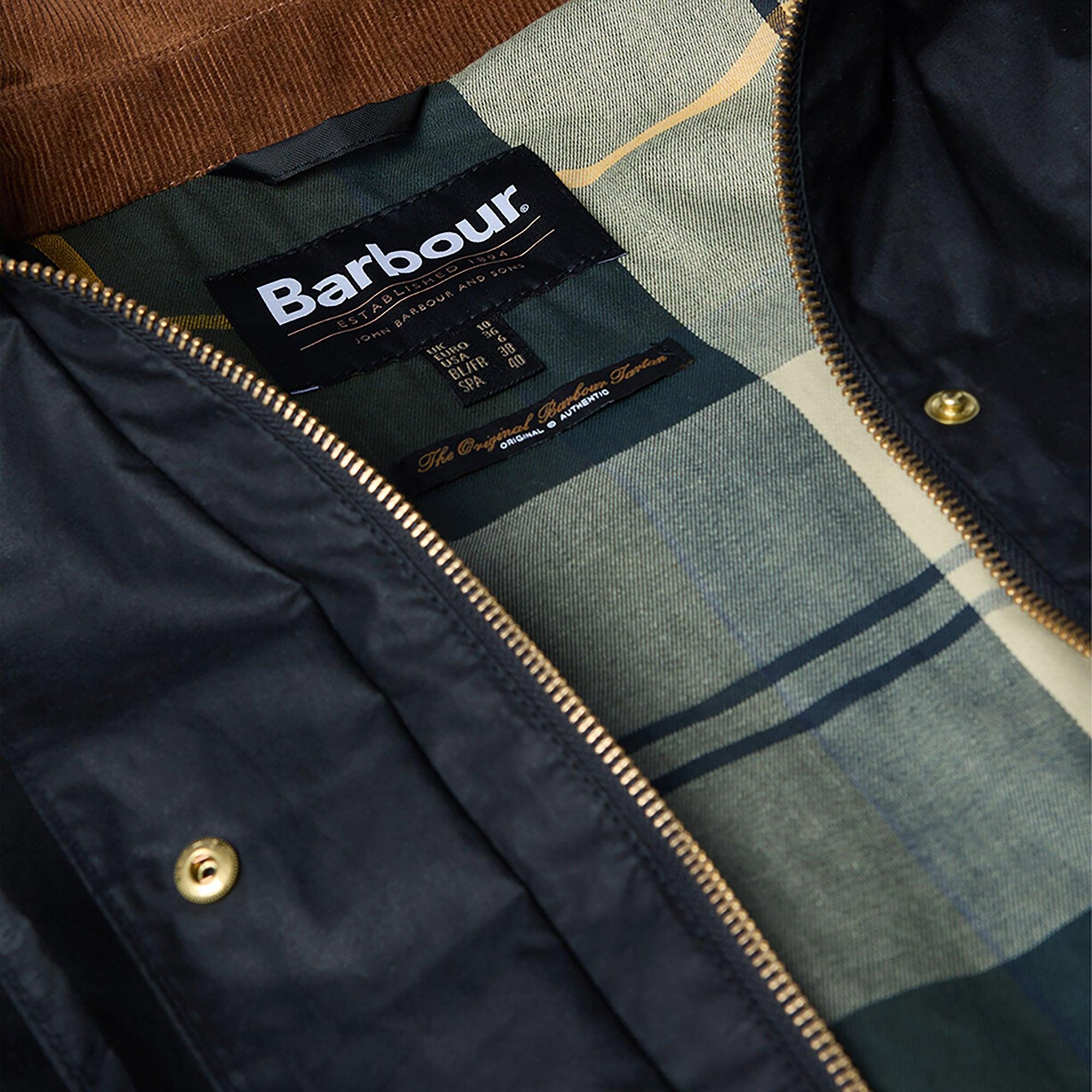Product image 7 of 7 of Barbour Women's Erma Wax Jacket - Black/Ancient Tartan