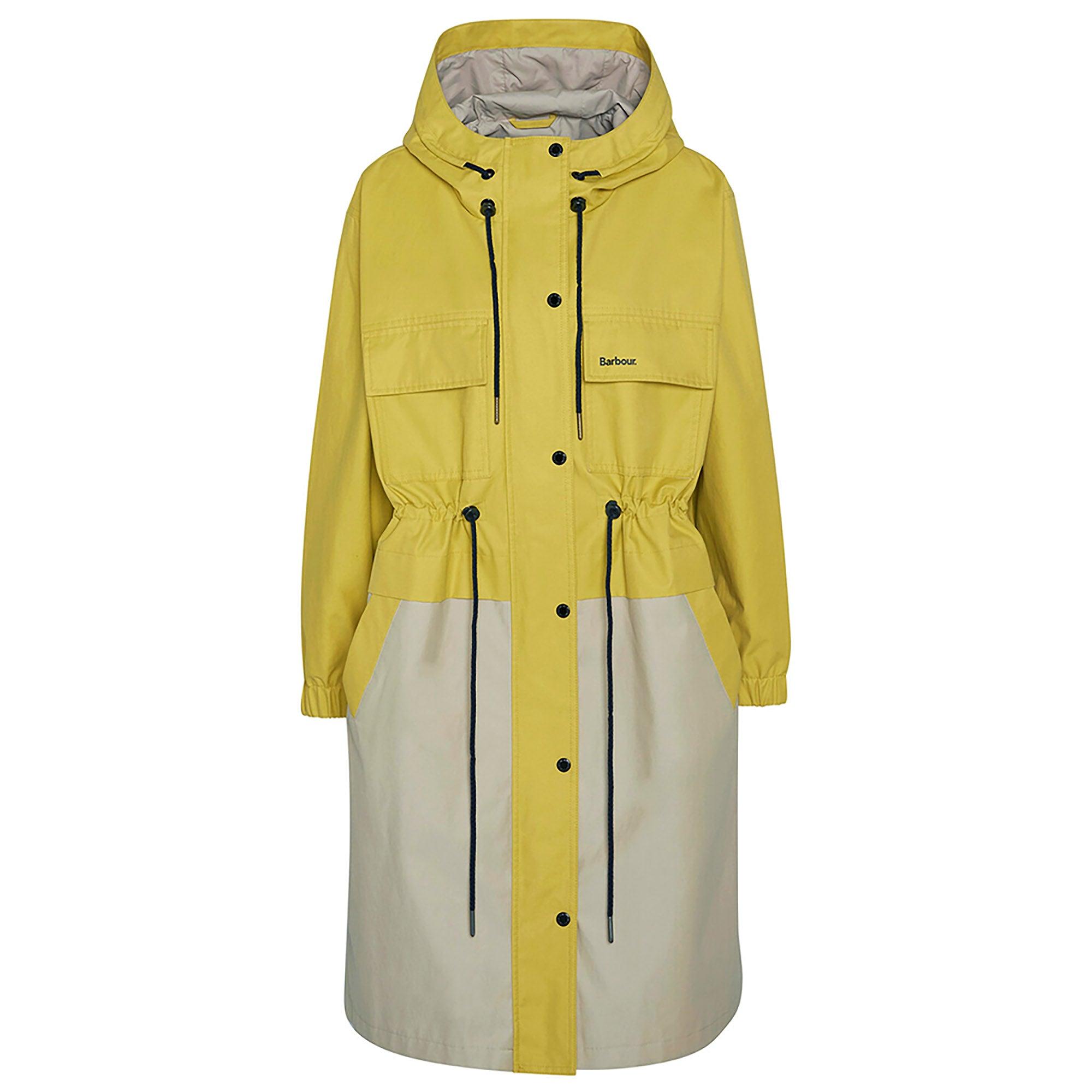Product image 1 of 8 of Barbour Women's Evie Showerproof Parka - Limeade/Light Sand