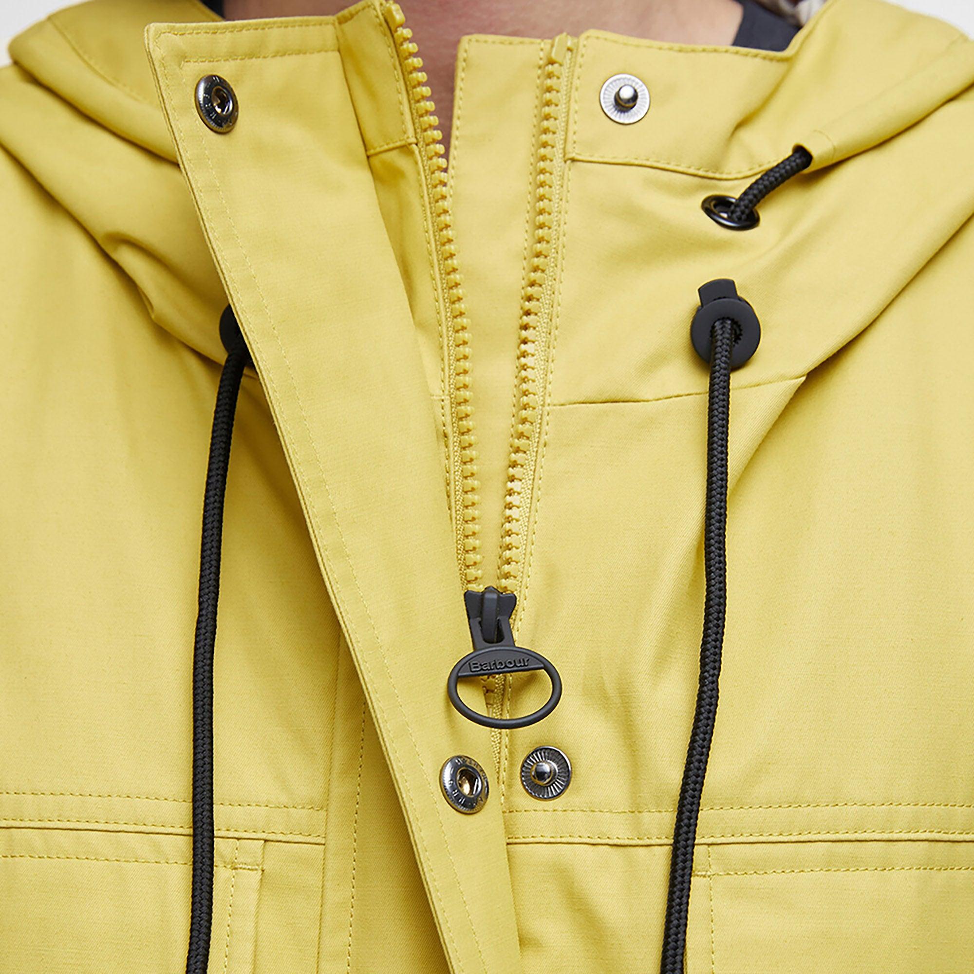 Product image 7 of 8 of Barbour Women's Evie Showerproof Parka - Limeade/Light Sand