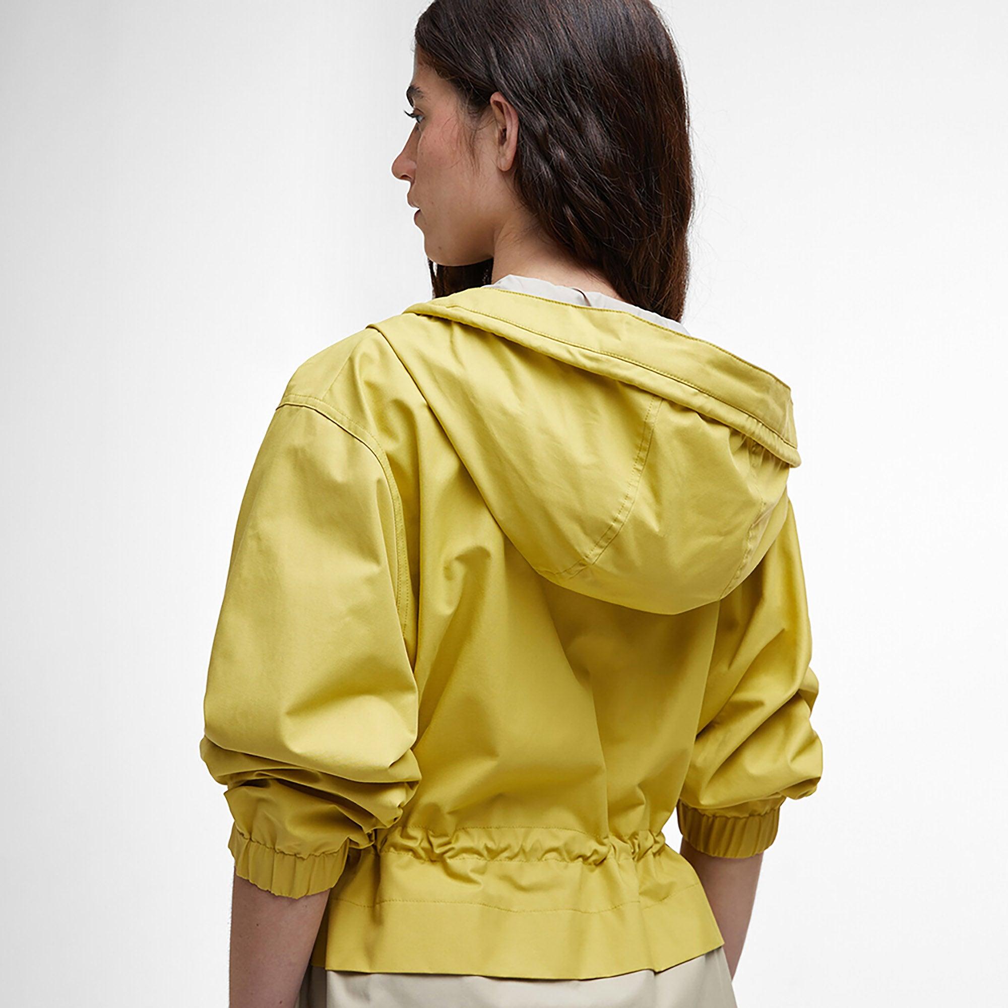 Product image 8 of 8 of Barbour Women's Evie Showerproof Parka - Limeade/Light Sand