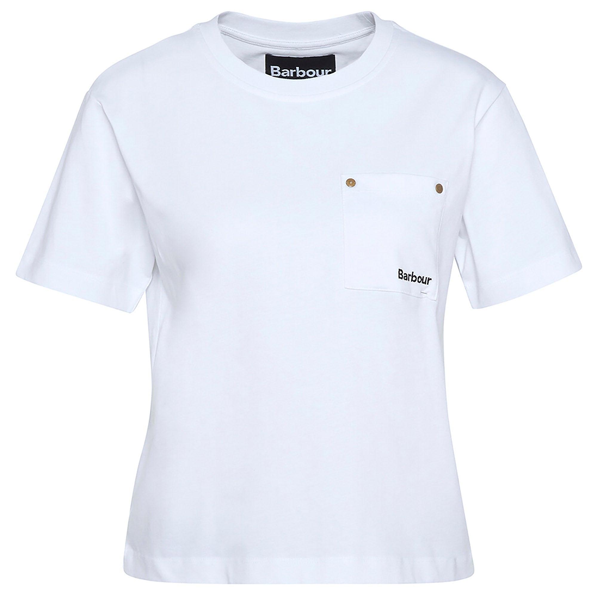 Product image 1 of 6 of Barbour Women's Farne T-Shirt - White