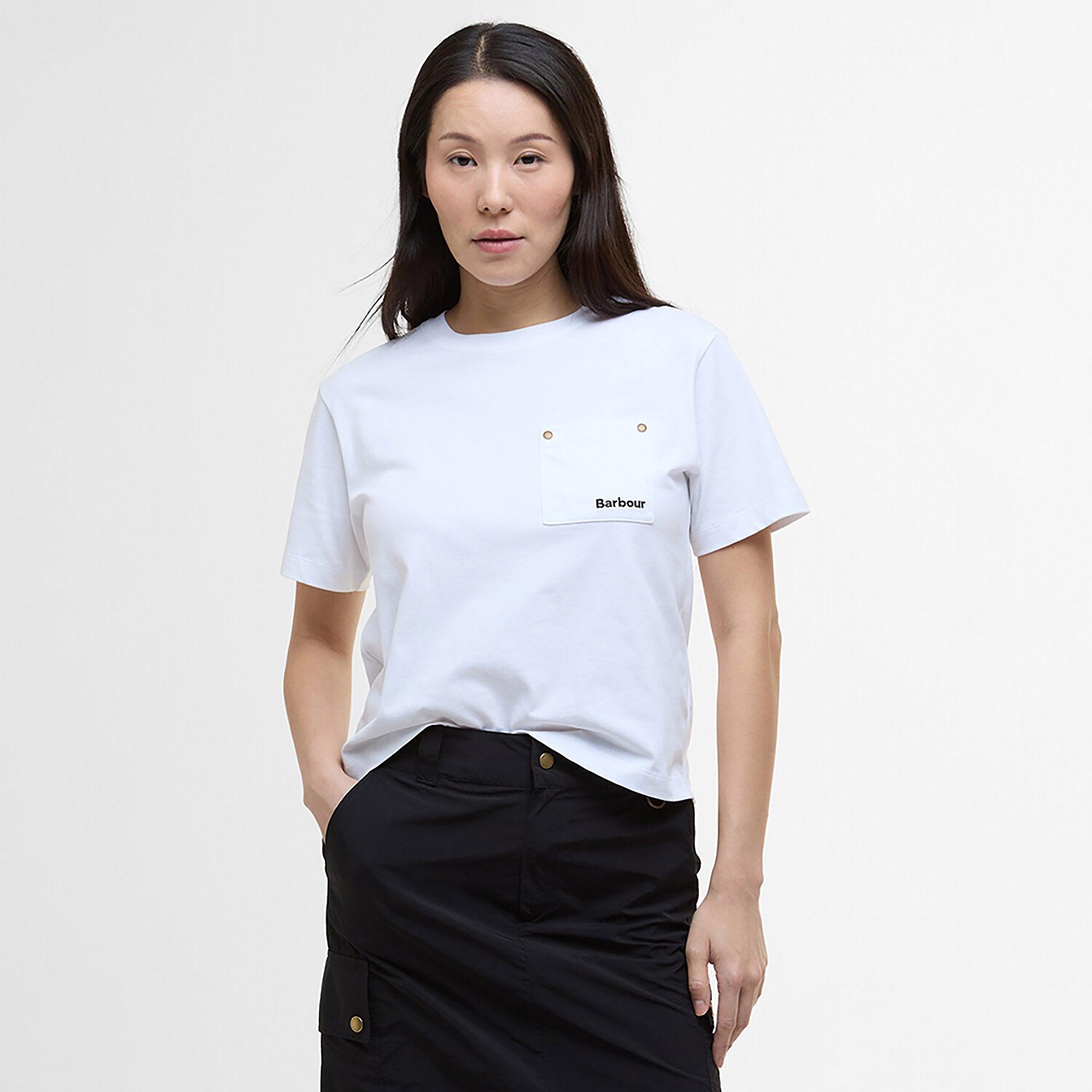 Product image 2 of 6 of Barbour Women's Farne T-Shirt - White