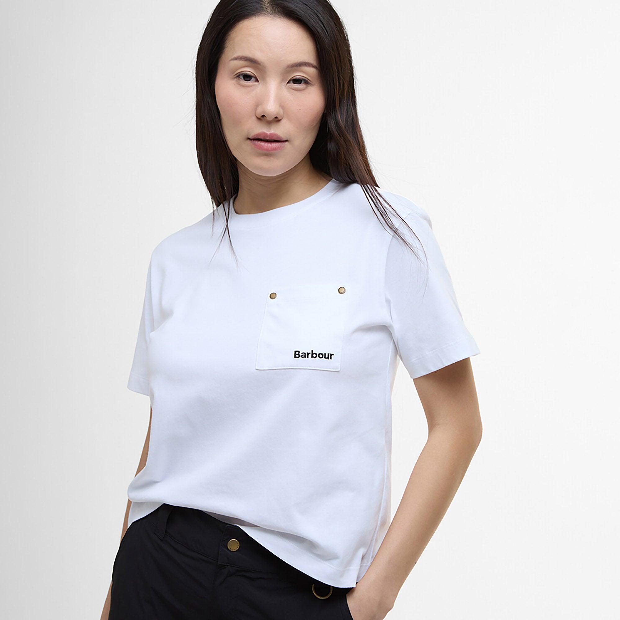 Product image 5 of 6 of Barbour Women's Farne T-Shirt - White