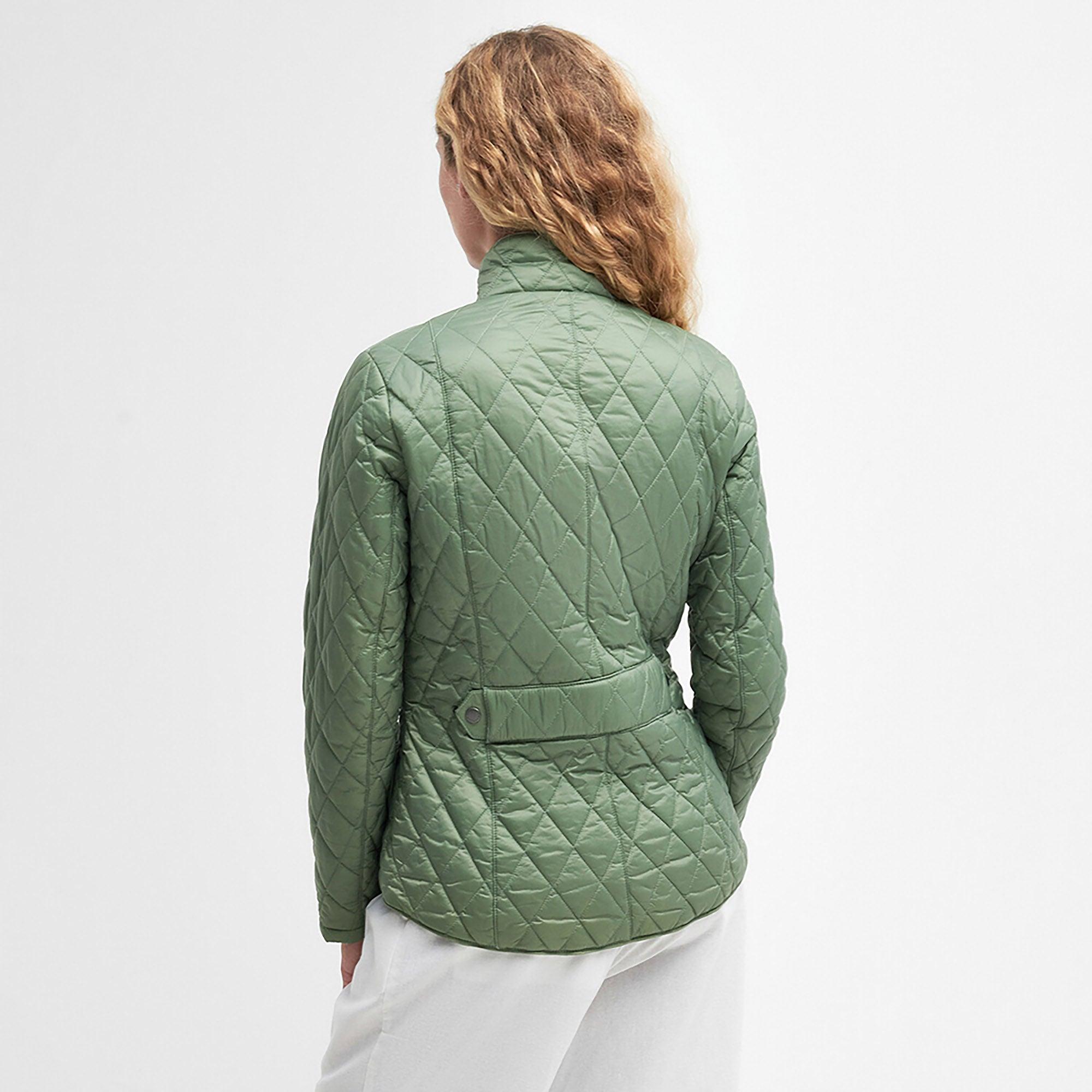 Product image 4 of 6 of Barbour Women's Flyweight Cavalry Quilted Jacket - Bayleaf