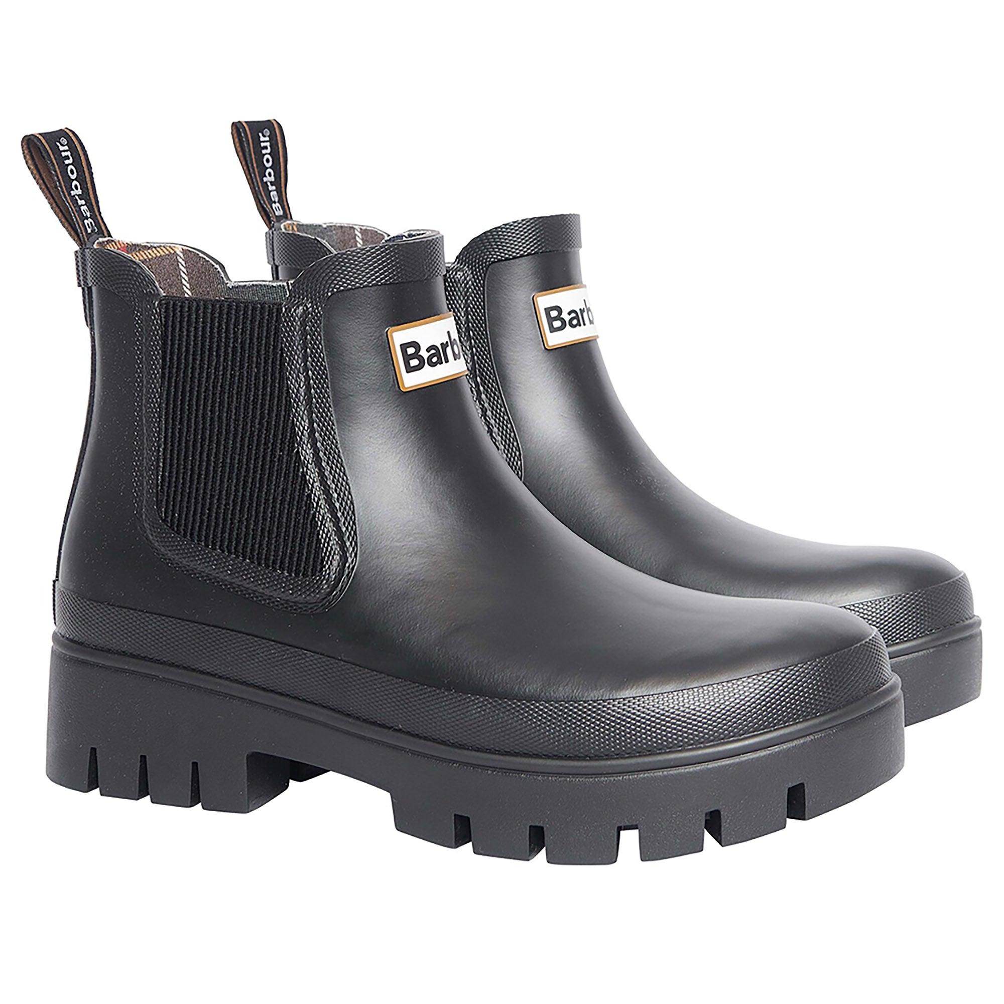 Product image 1 of 7 of Barbour Women's Halton Ankle Wellingtons - Black