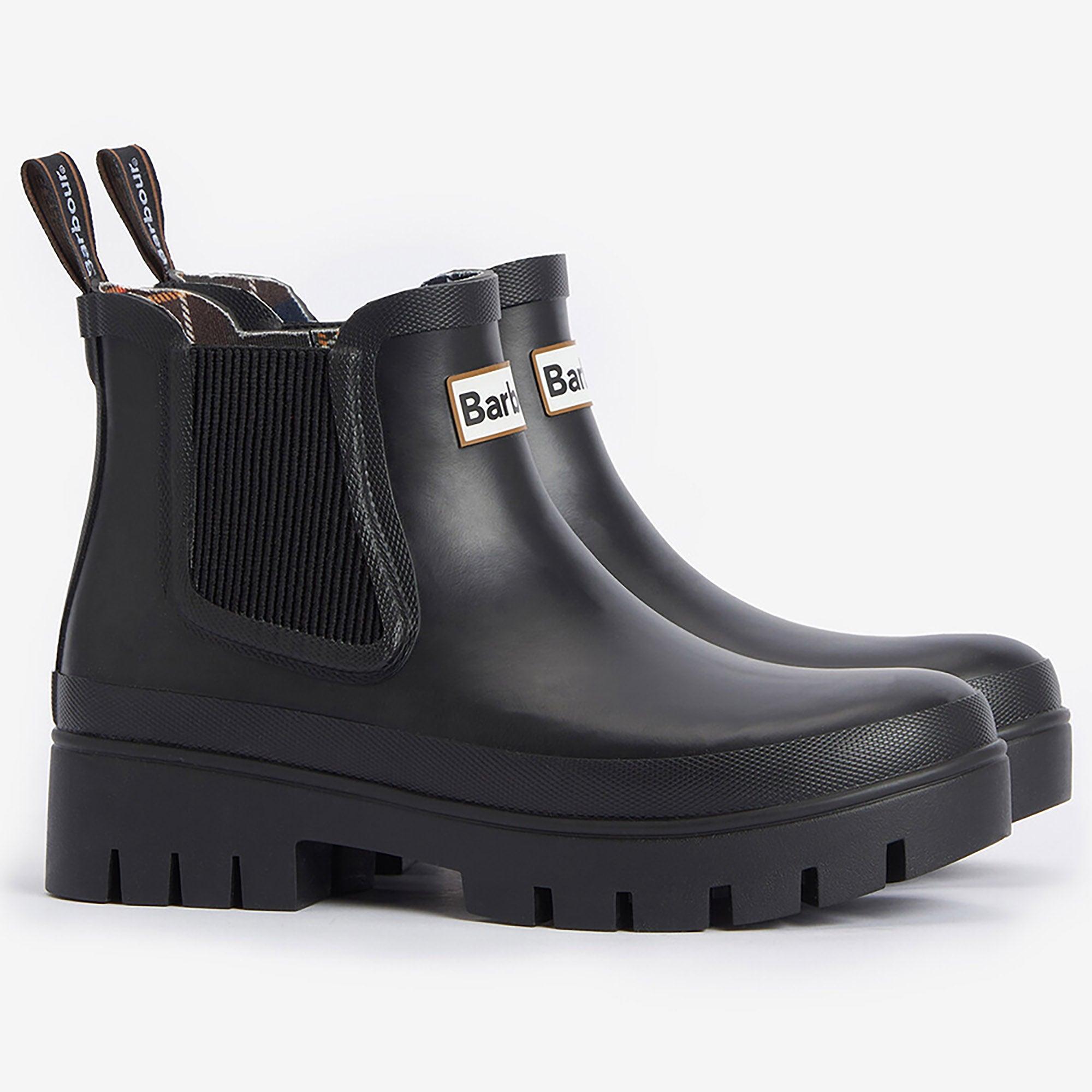 Product image 6 of 7 of Barbour Women's Halton Ankle Wellingtons - Black