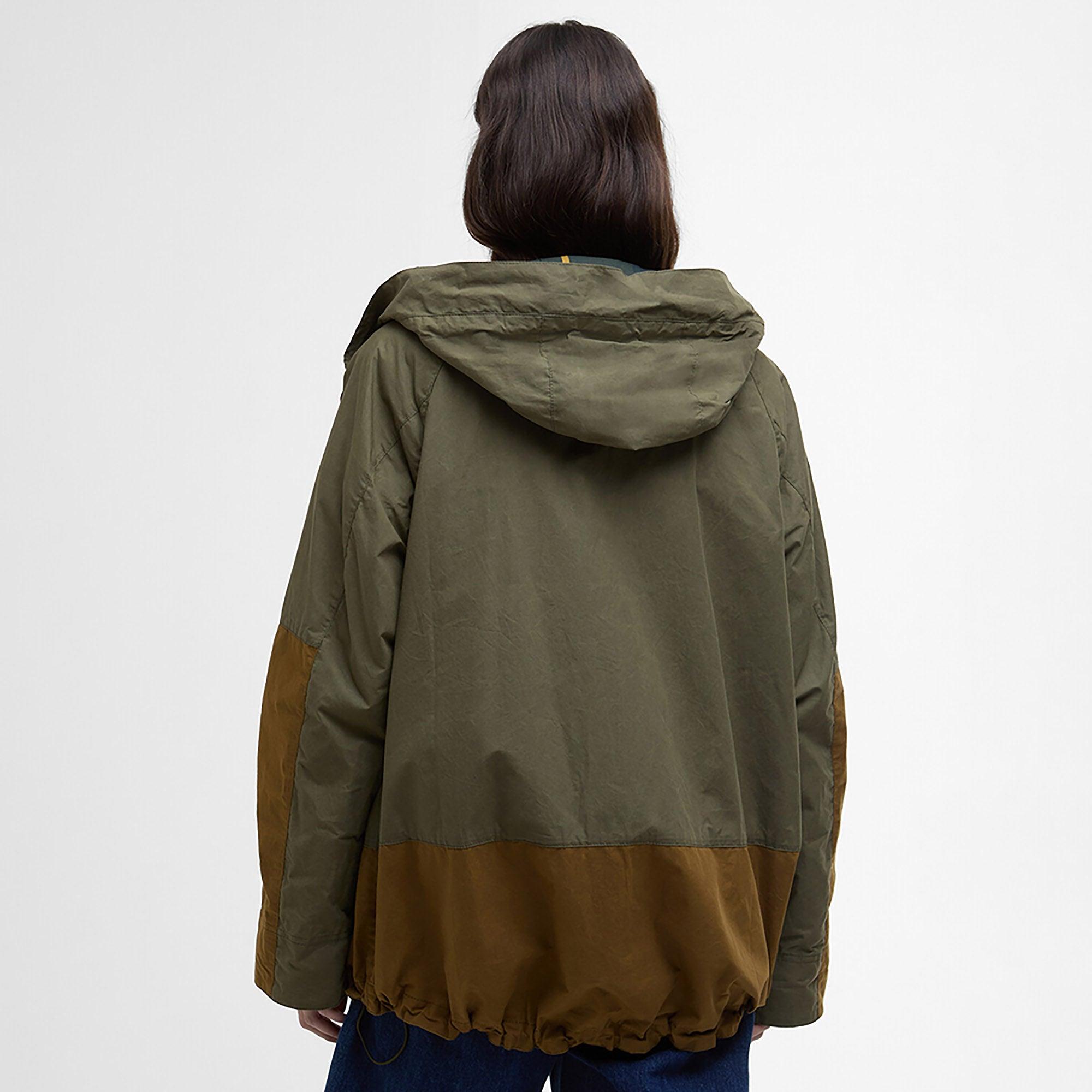 Product image 4 of 6 of Barbour Women's Hayley Showerproof Jacket - Dusky Green/Ancient Tartan