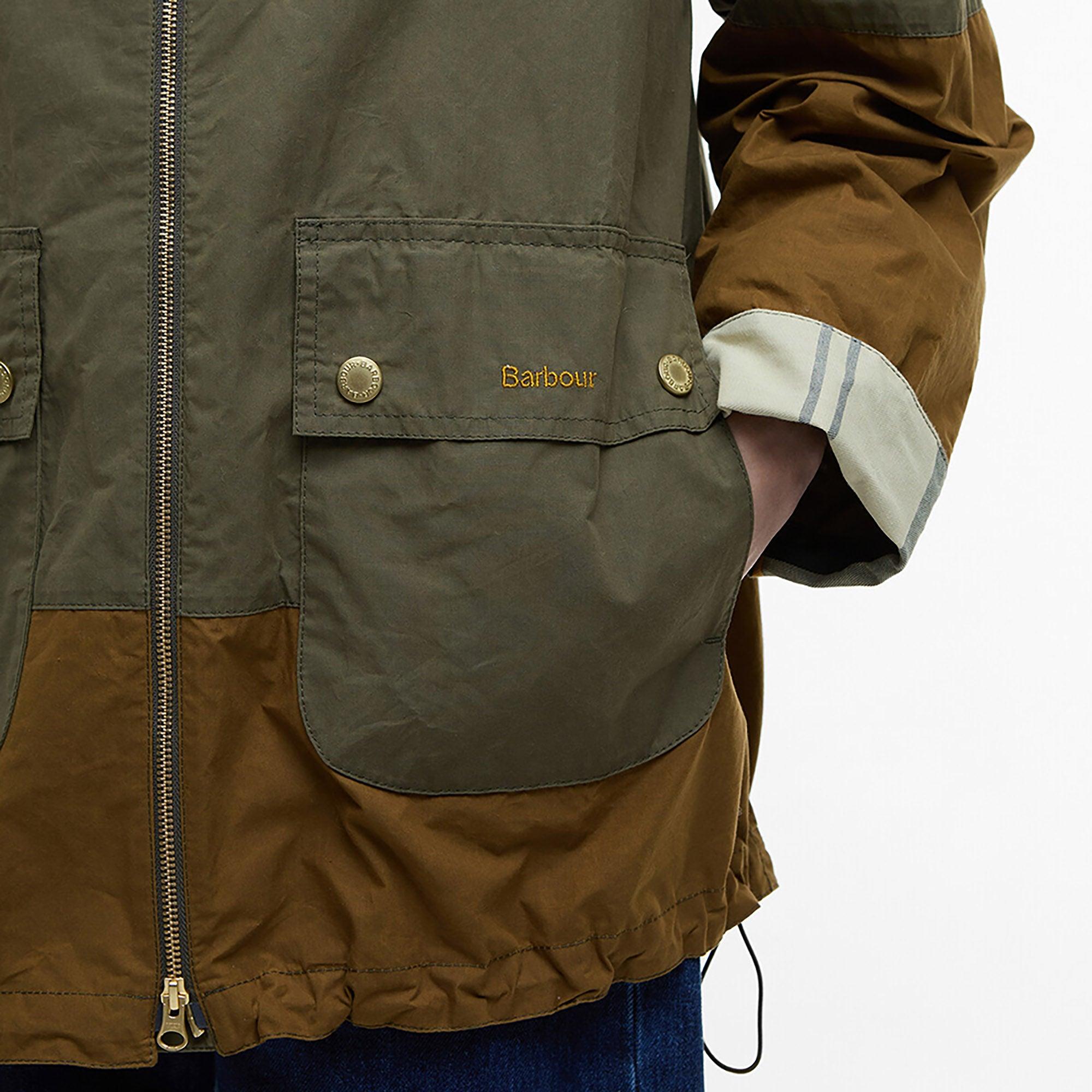 Product image 6 of 6 of Barbour Women's Hayley Showerproof Jacket - Dusky Green/Ancient Tartan