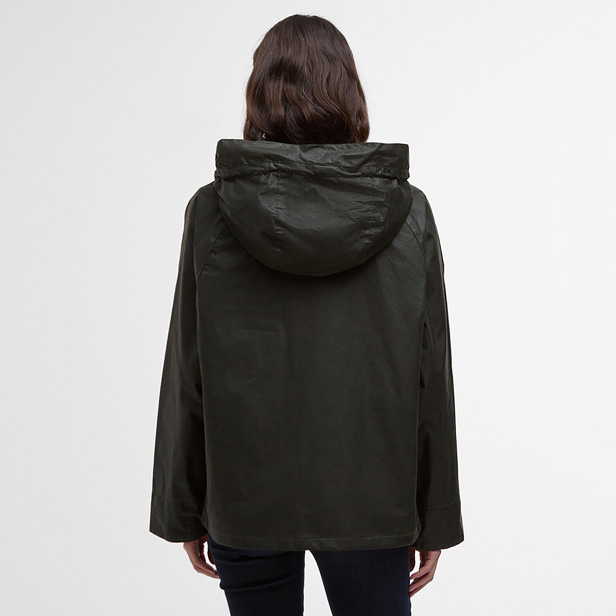 Product image 4 of 8 of Barbour Women's Hollies Wax Jacket - Archive Olive/Ancient Tartan