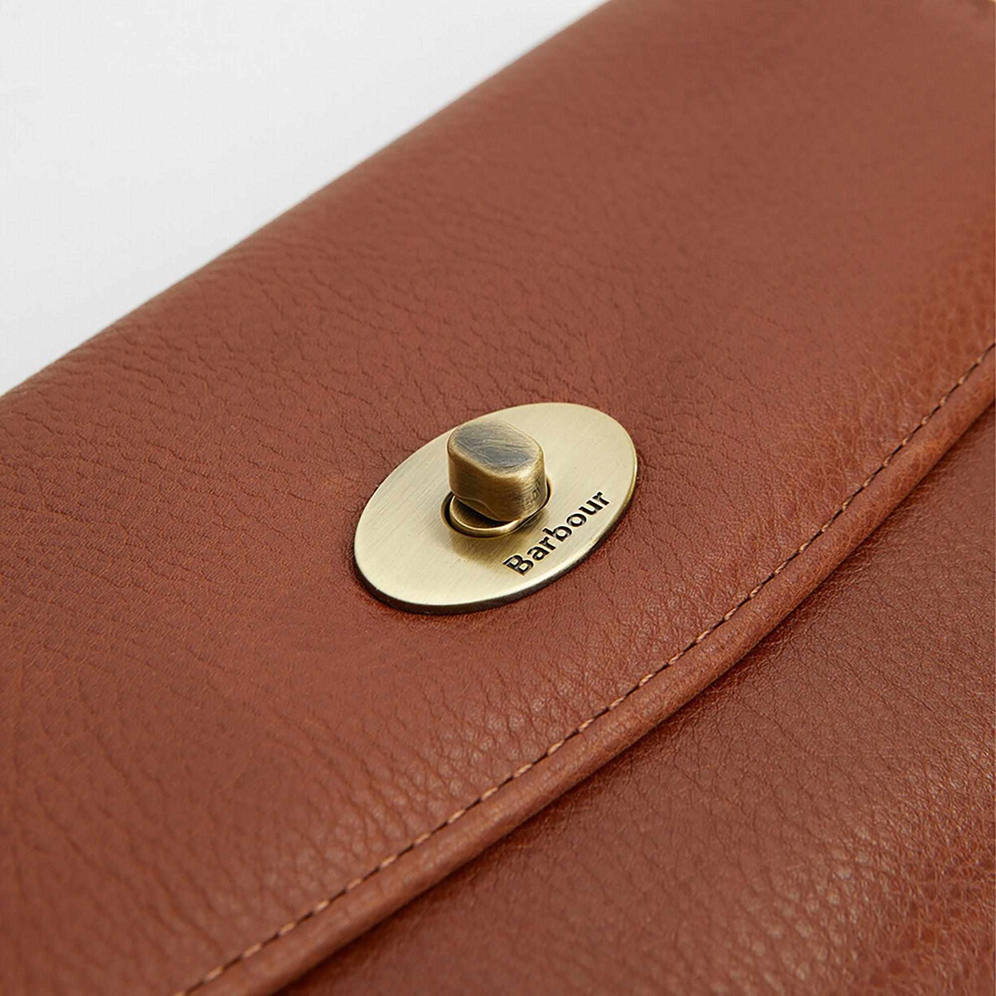 Product image 5 of 8 of Barbour Women's Isla Leather Travel Purse - Brown