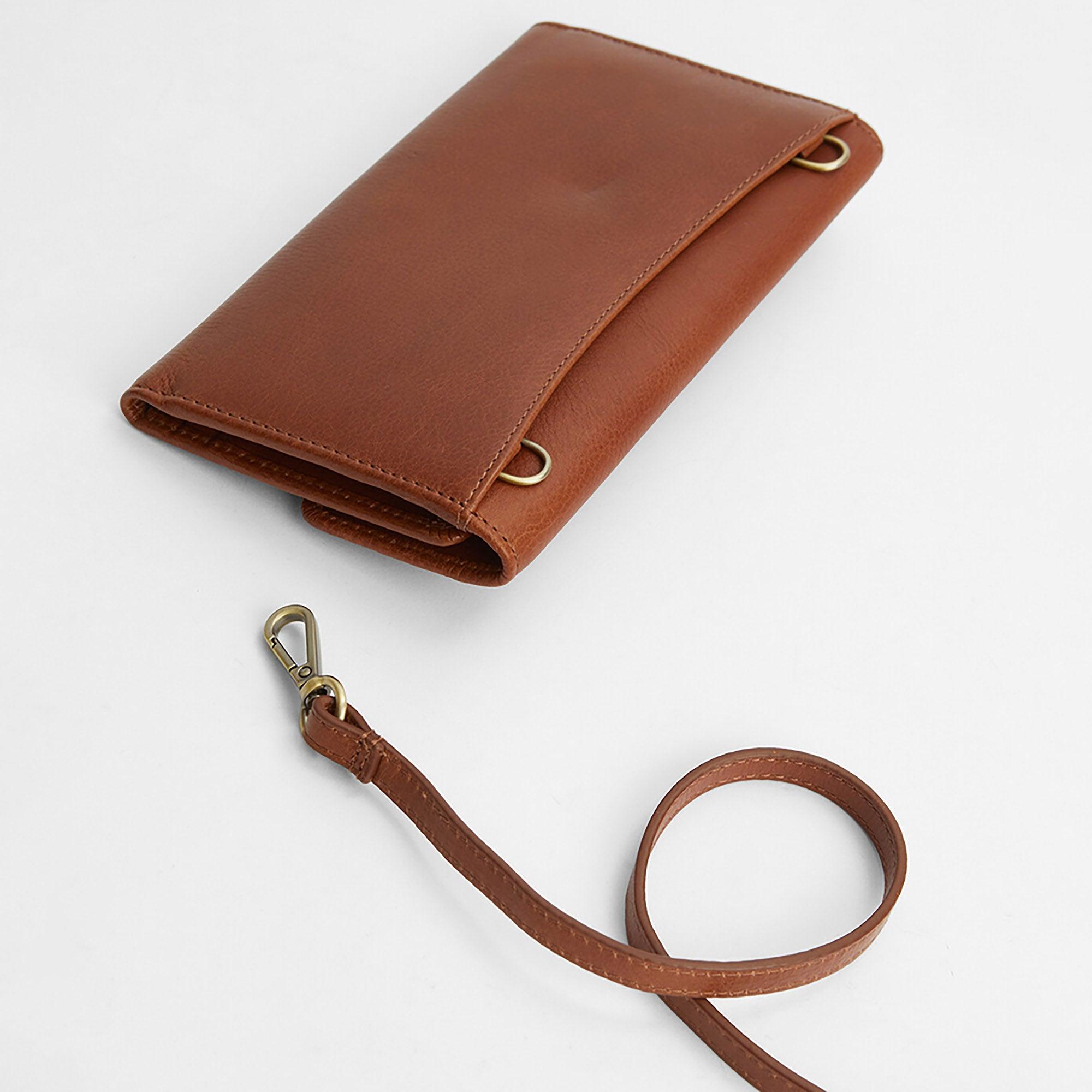 Product image 8 of 8 of Barbour Women's Isla Leather Travel Purse - Brown