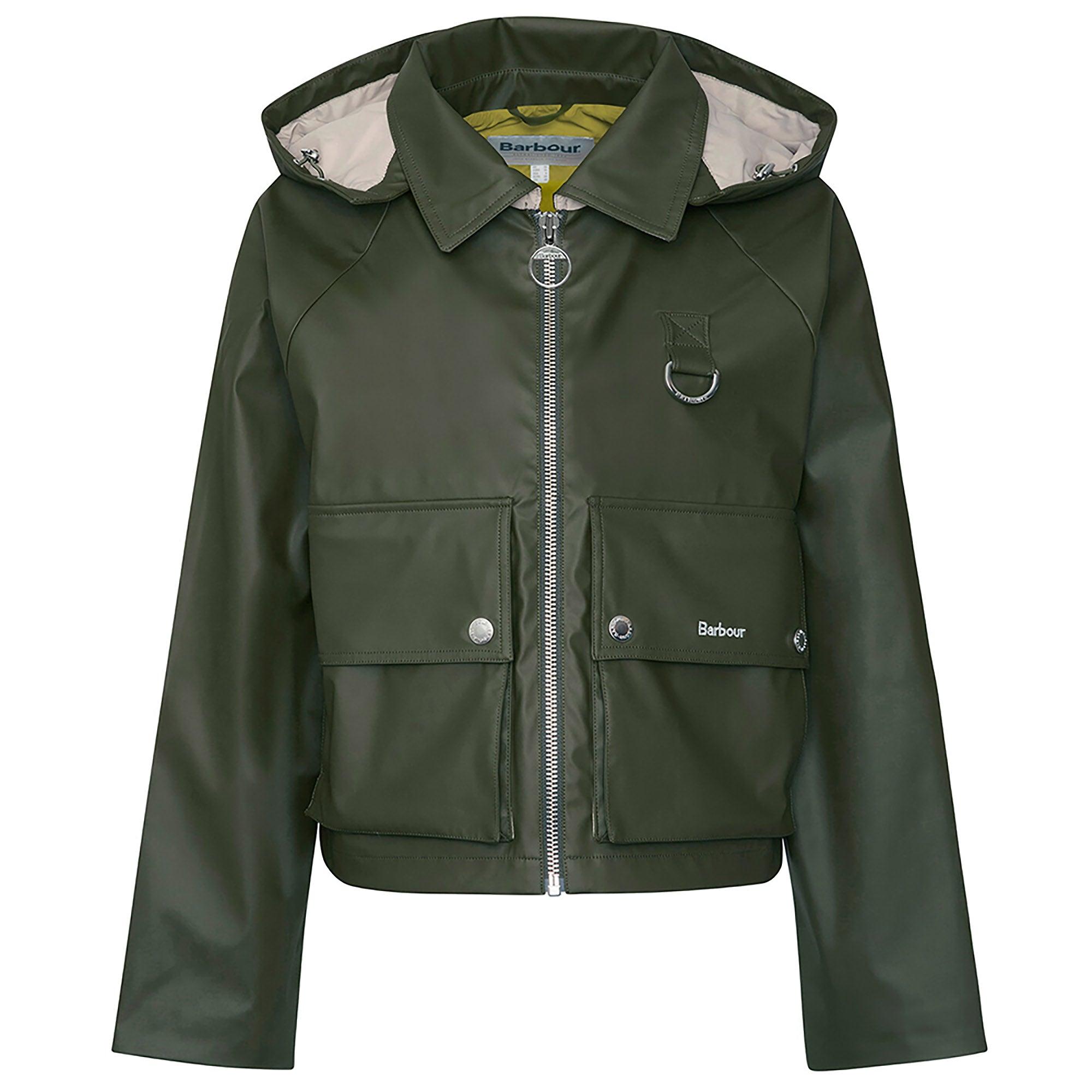 Product image 1 of 7 of Barbour Women's June Showerproof Jacket - Deep Olive