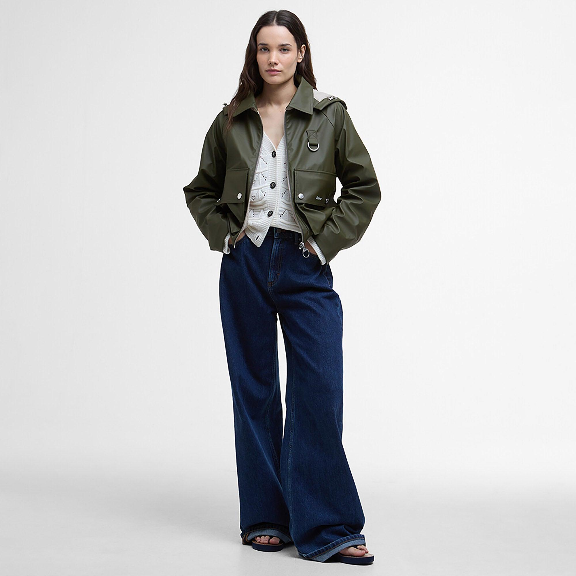 Product image 3 of 7 of Barbour Women's June Showerproof Jacket - Deep Olive