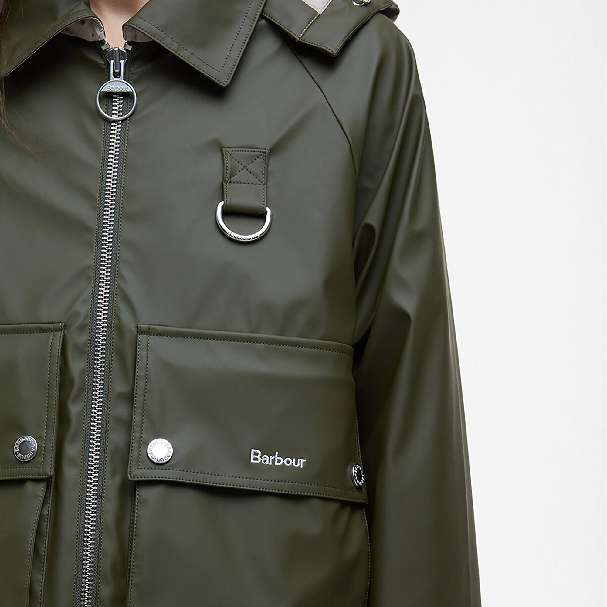 Product image 7 of 7 of Barbour Women's June Showerproof Jacket - Deep Olive