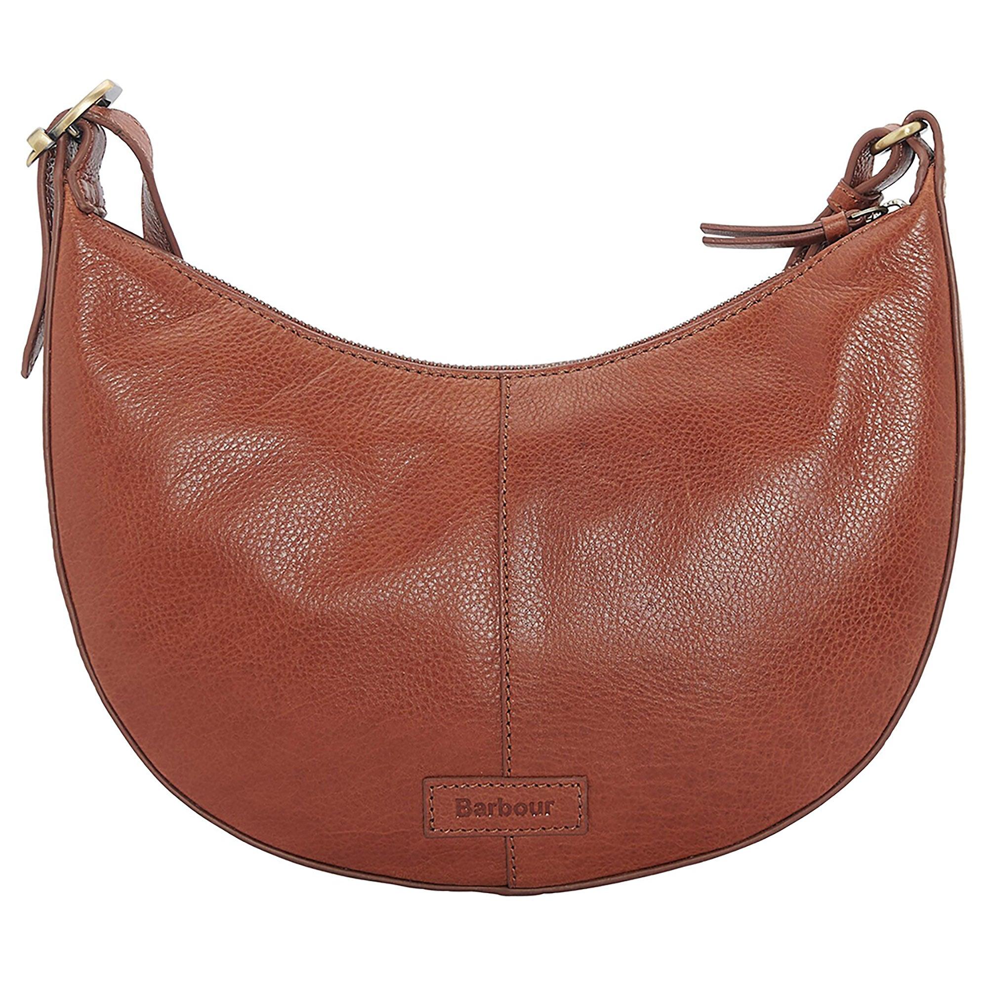 Product image 3 of 9 of Barbour Women's Laire Leather Sling Half-Moon Bag - Brown