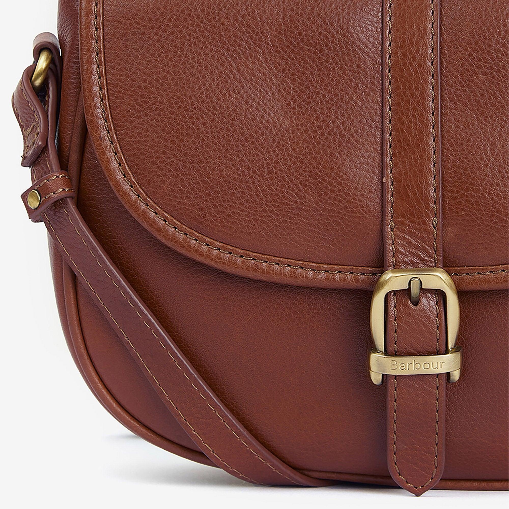 Product image 5 of 6 of Barbour Women's Laire Medium Leather Saddle Bag - Brown