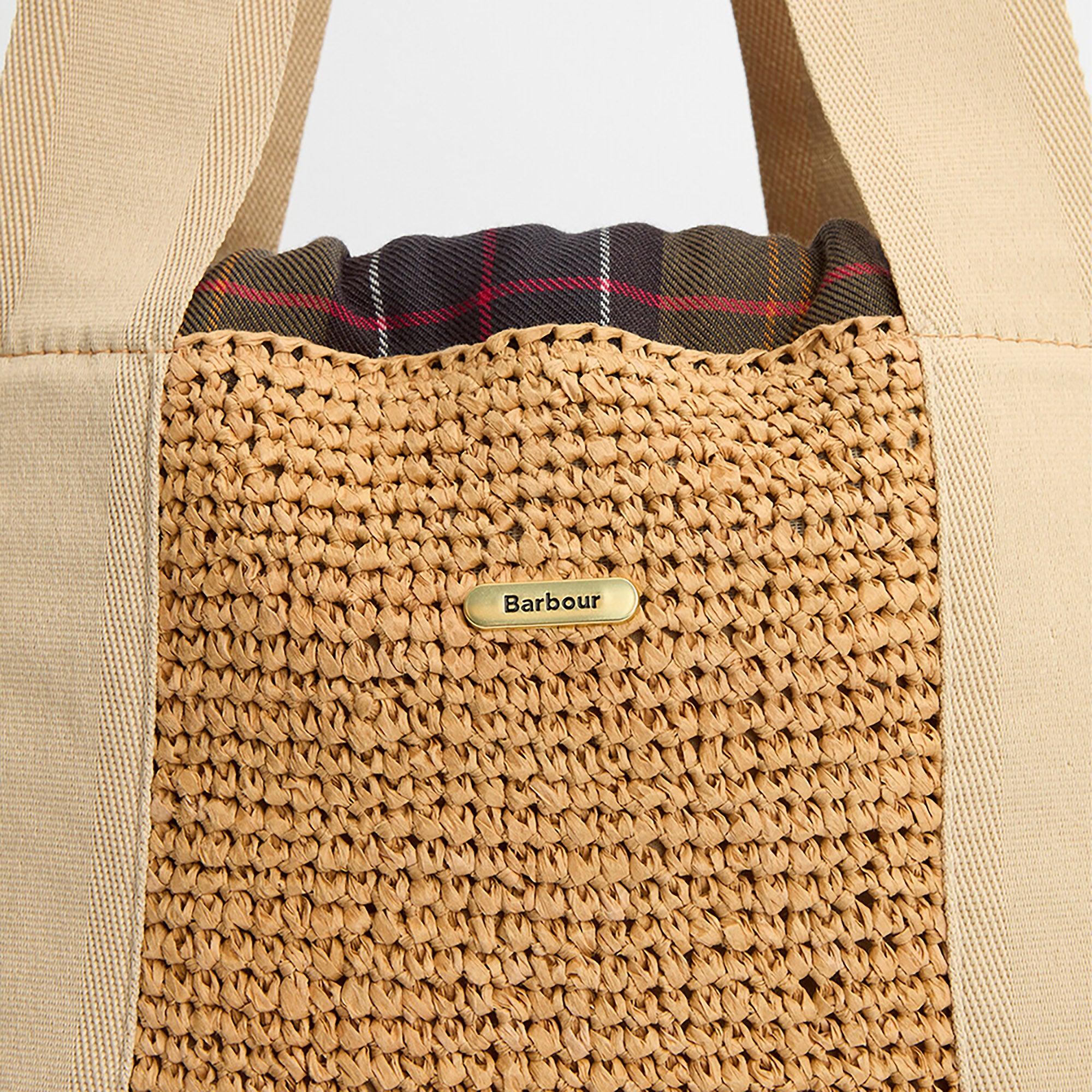関税込◆Barbour Lily ビーチトートバッグ Barbour Women's Lily Beach Tote Bag - Natural | British Attire