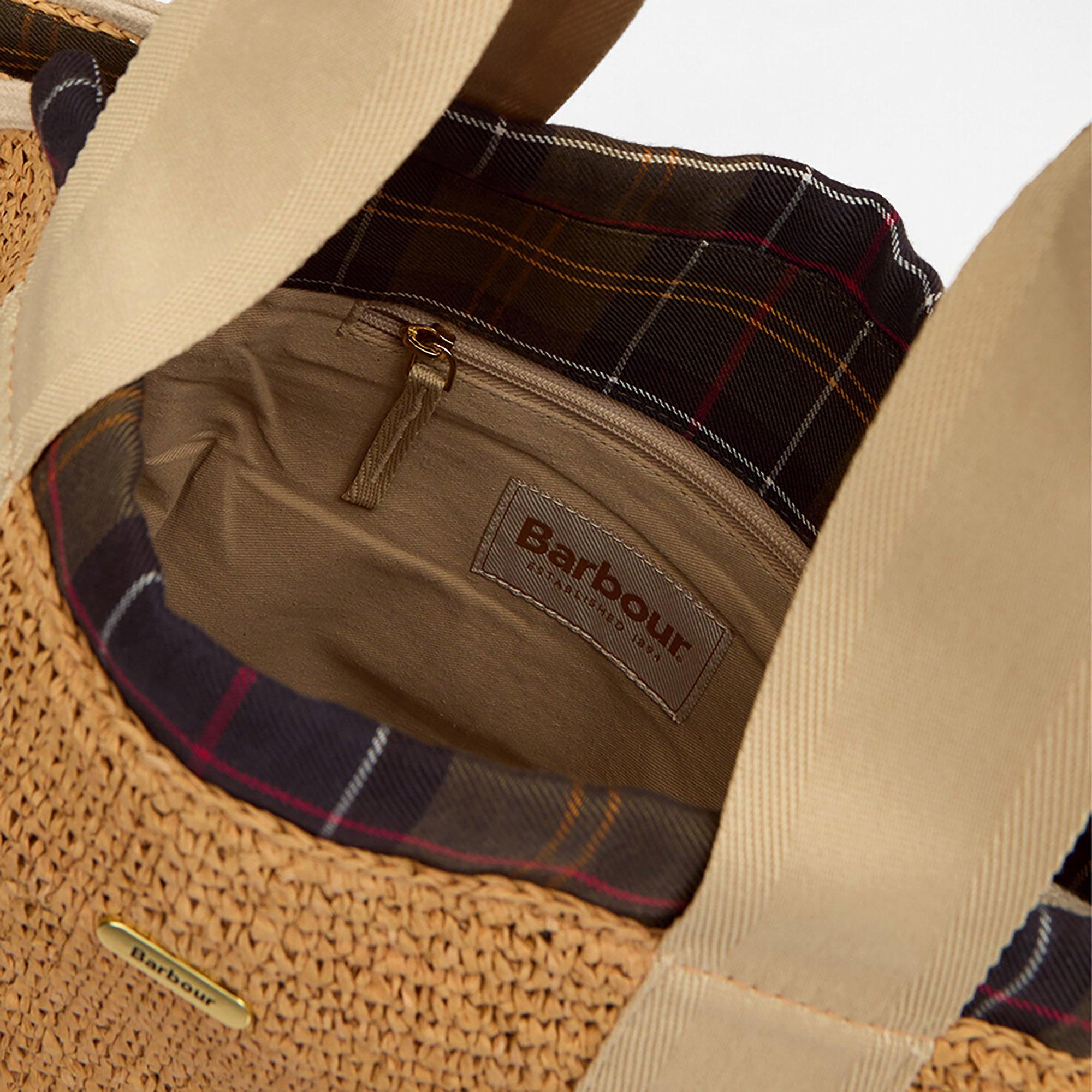 関税込◆Barbour Lily ビーチトートバッグ Barbour Women's Lily Beach Tote Bag - Natural | British Attire