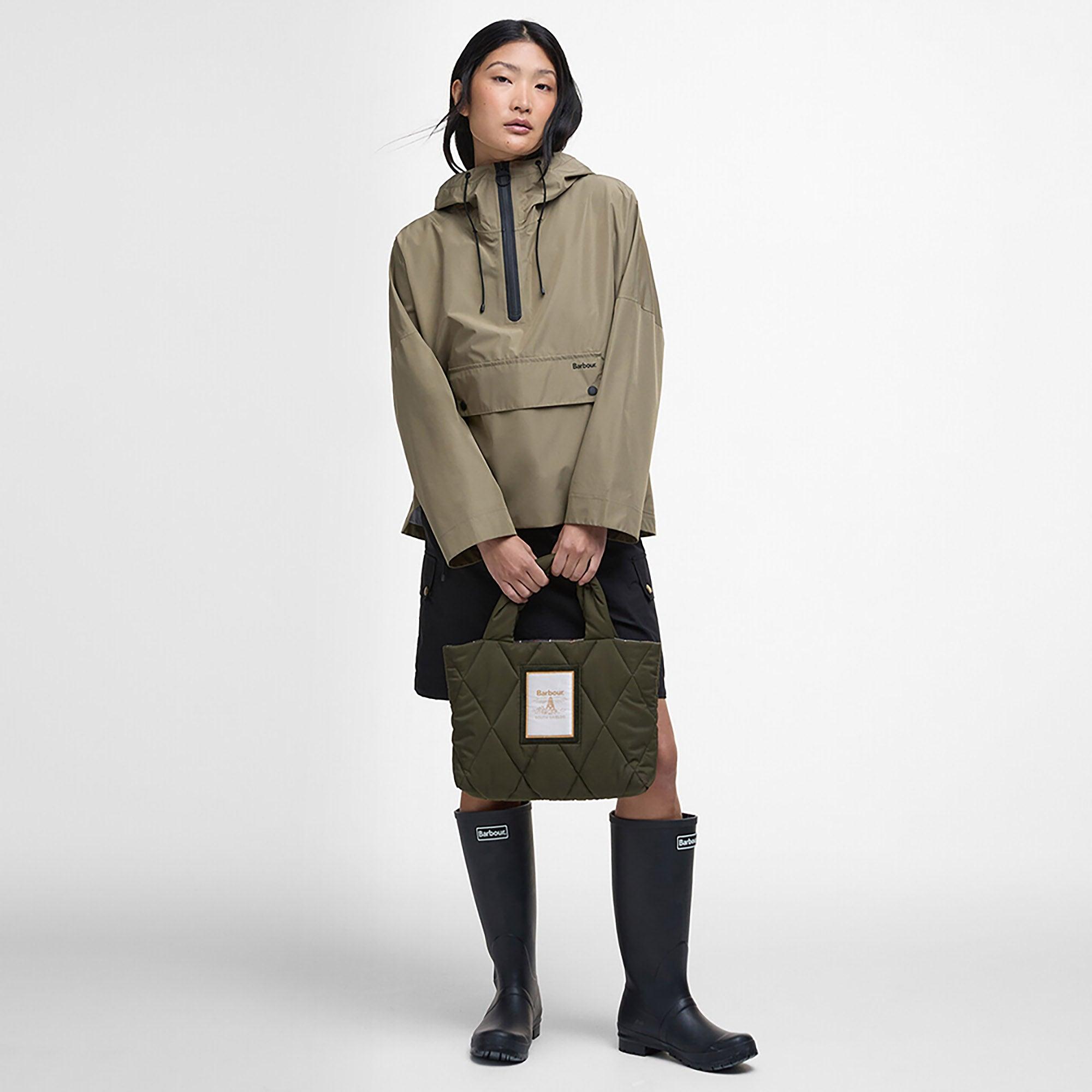 Product image 3 of 7 of Barbour Women's Lola Waterproof Smock Jacket - Dusky Green
