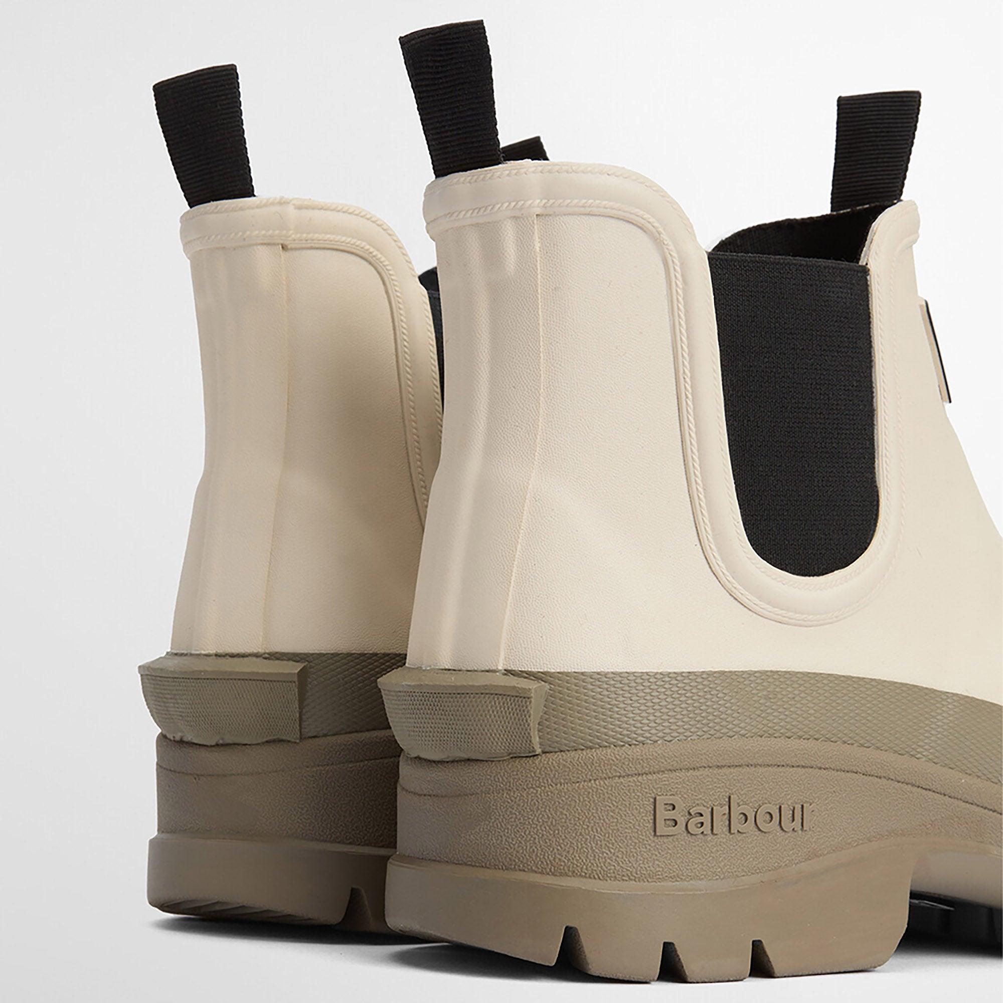 Product image 5 of 7 of Barbour Women's Nimbus Chelsea Wellington Boots - Salt/Dusky Green