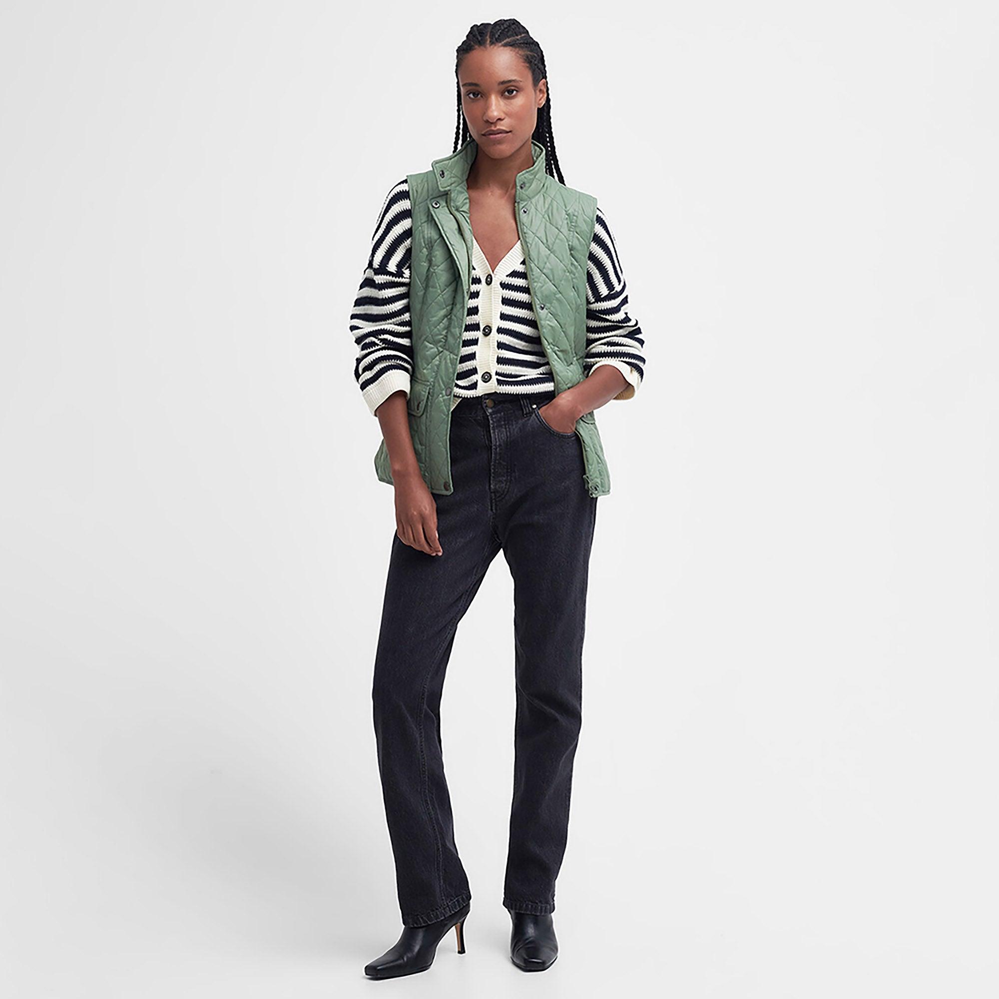 Product image 3 of 7 of Barbour Women's Otterburn Quilted Gilet - Bayleaf