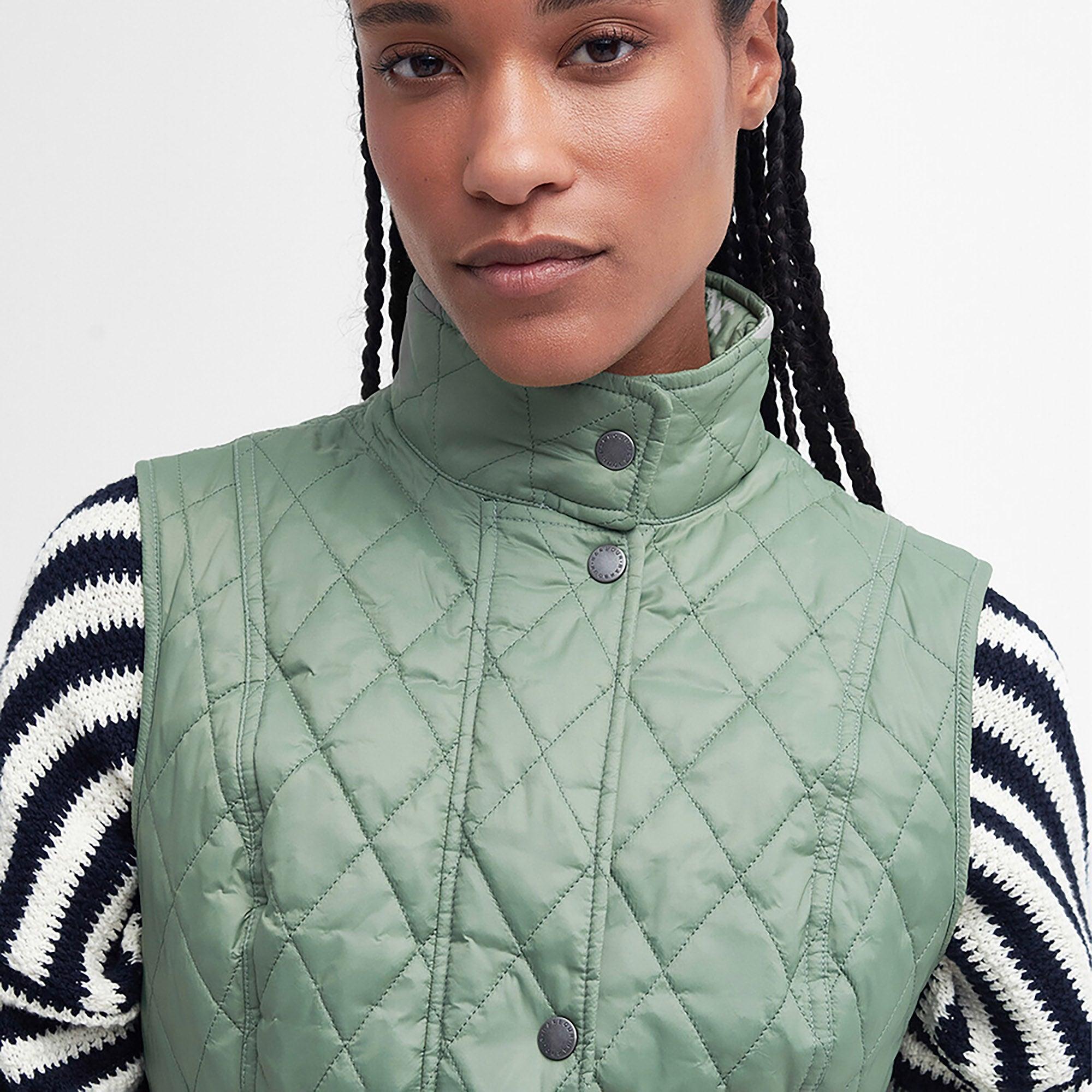 Product image 5 of 7 of Barbour Women's Otterburn Quilted Gilet - Bayleaf