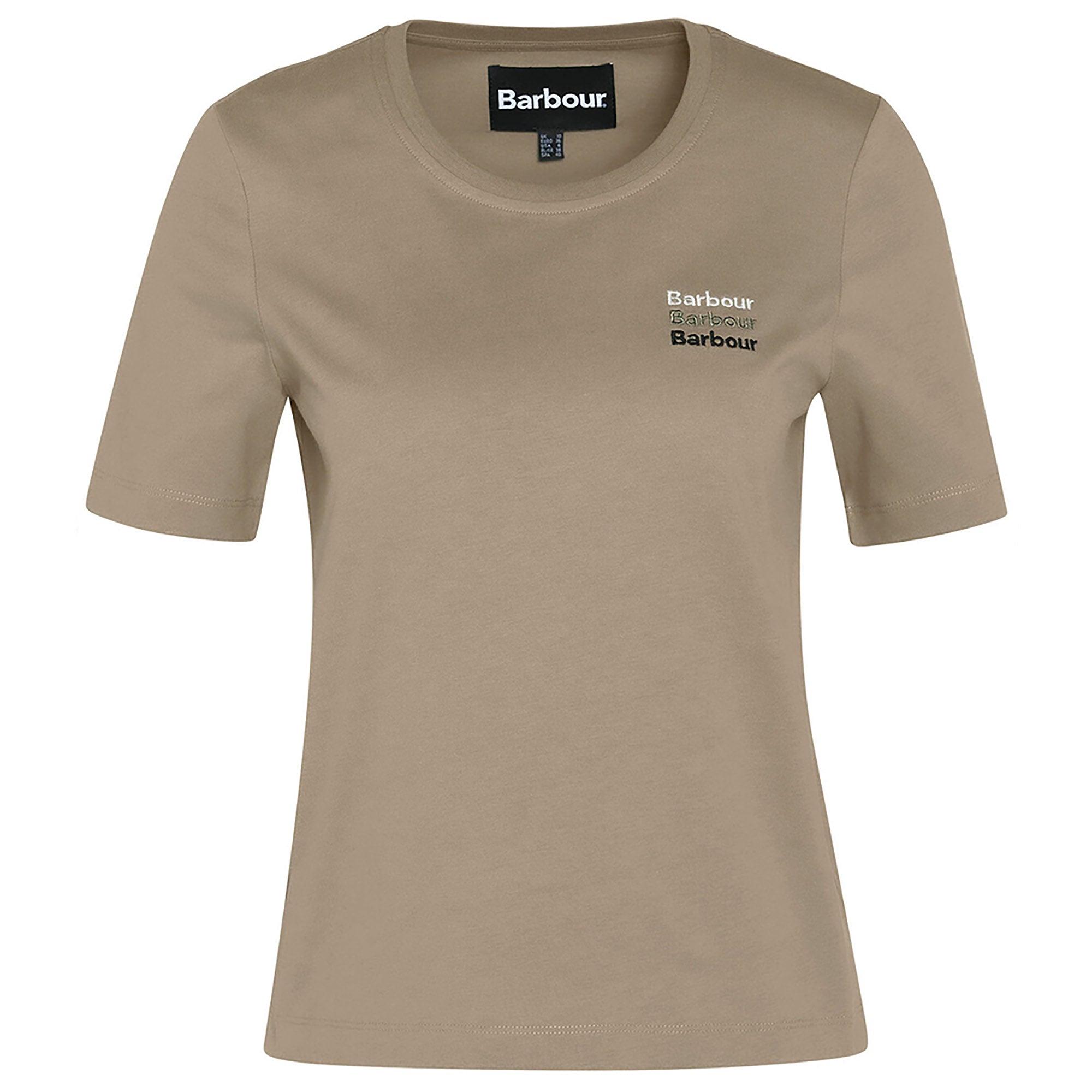 Product image 1 of 5 of Barbour Women's Penshaw T-Shirt - Military Brown