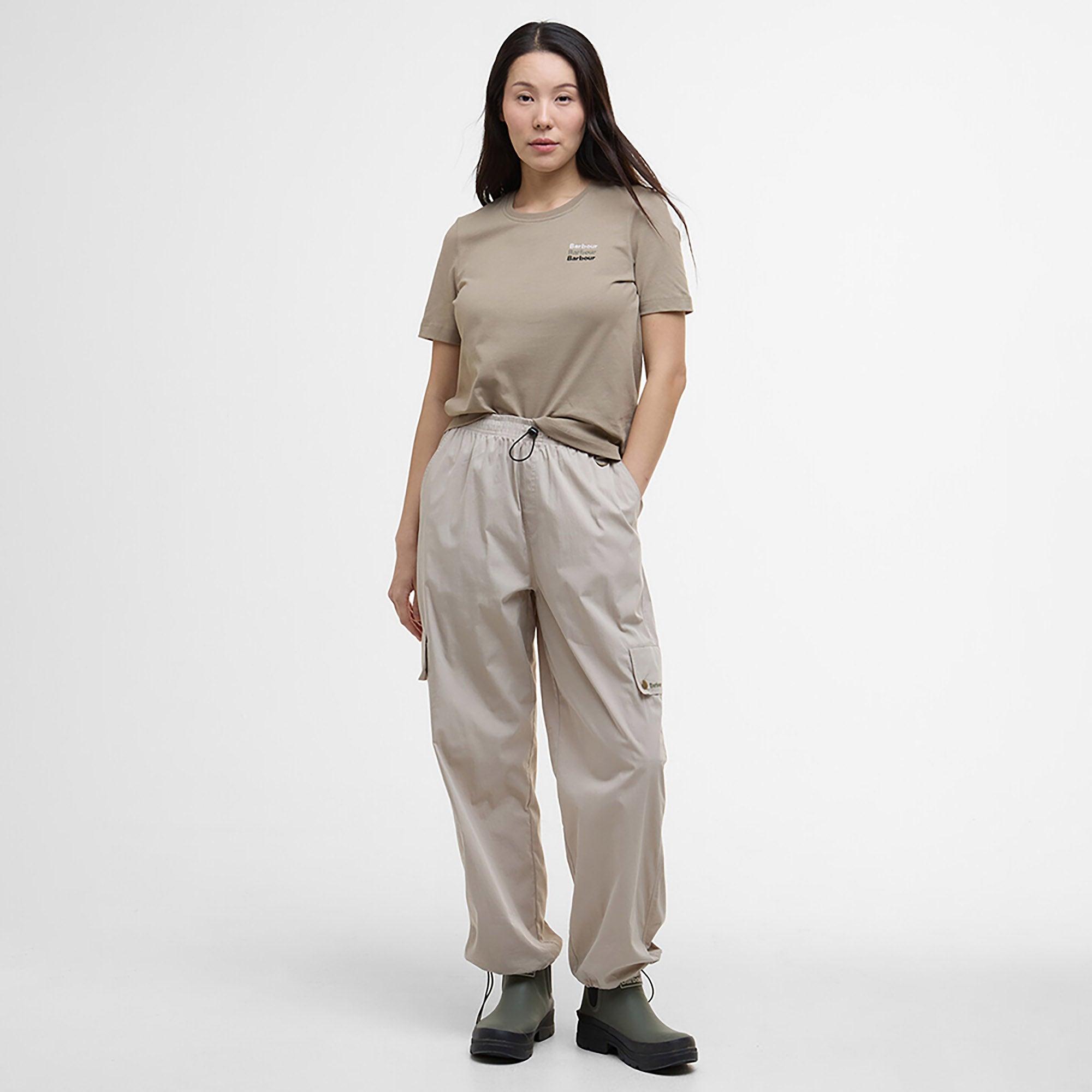 Product image 3 of 5 of Barbour Women's Penshaw T-Shirt - Military Brown