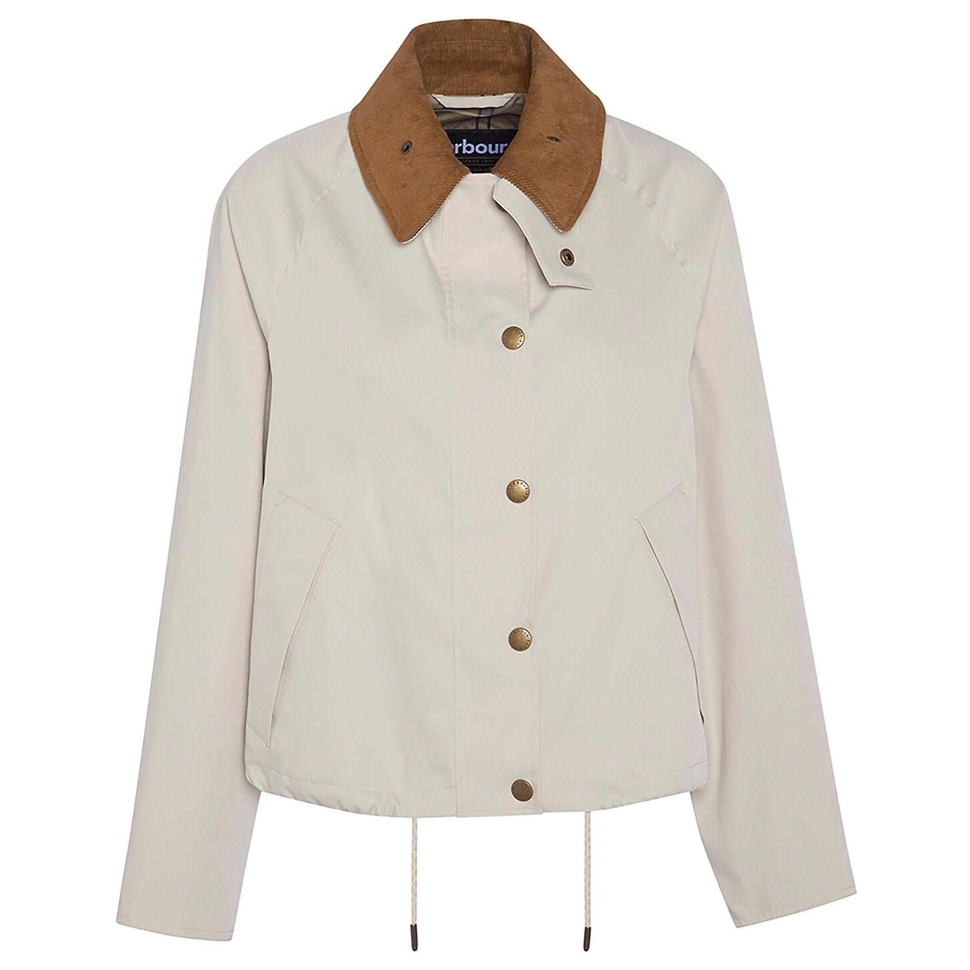 Product image 1 of 12 of Barbour Women's Sofie Showerproof Jacket - Beige/Dress Tartan lining