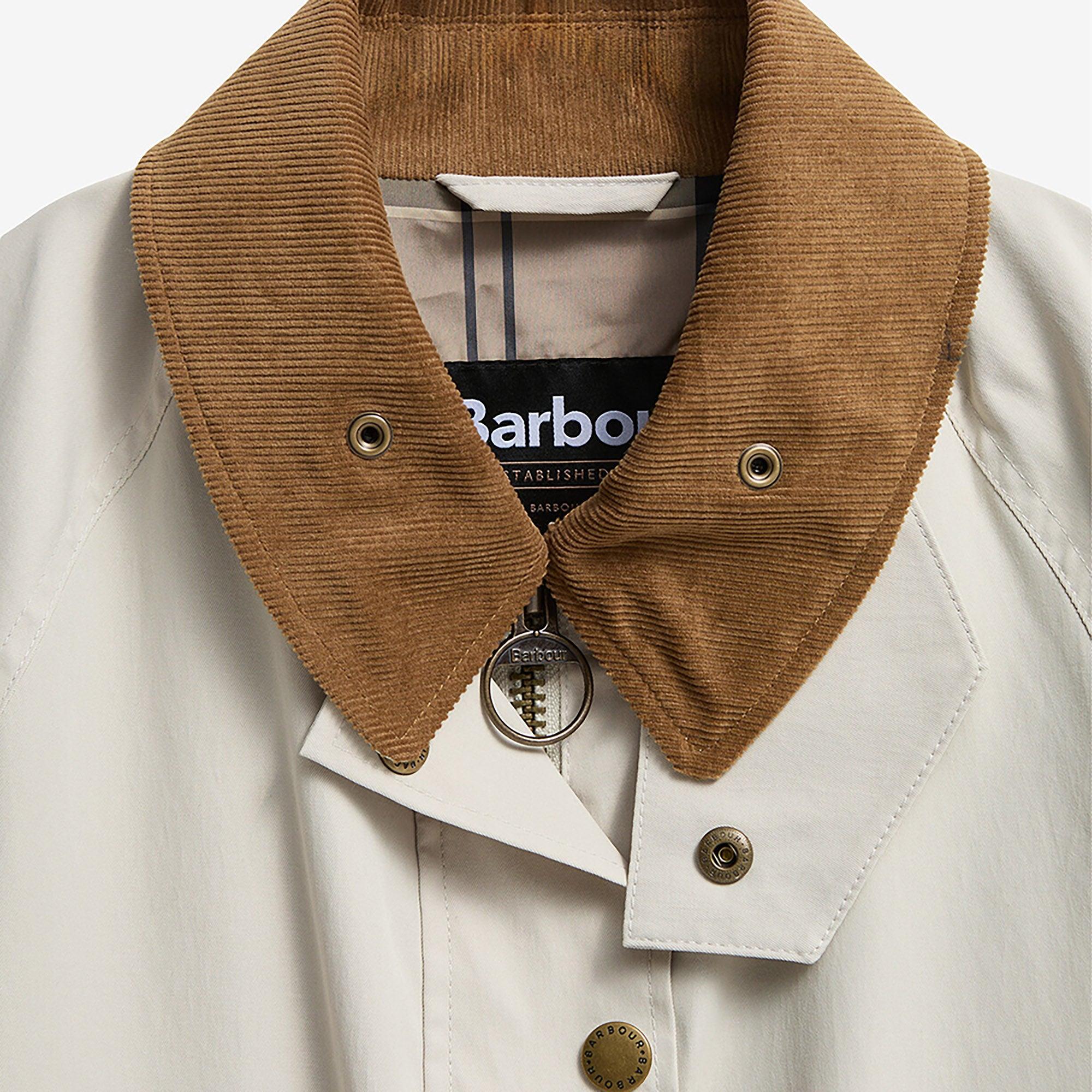 Product image 11 of 12 of Barbour Women's Sofie Showerproof Jacket - Beige/Dress Tartan lining