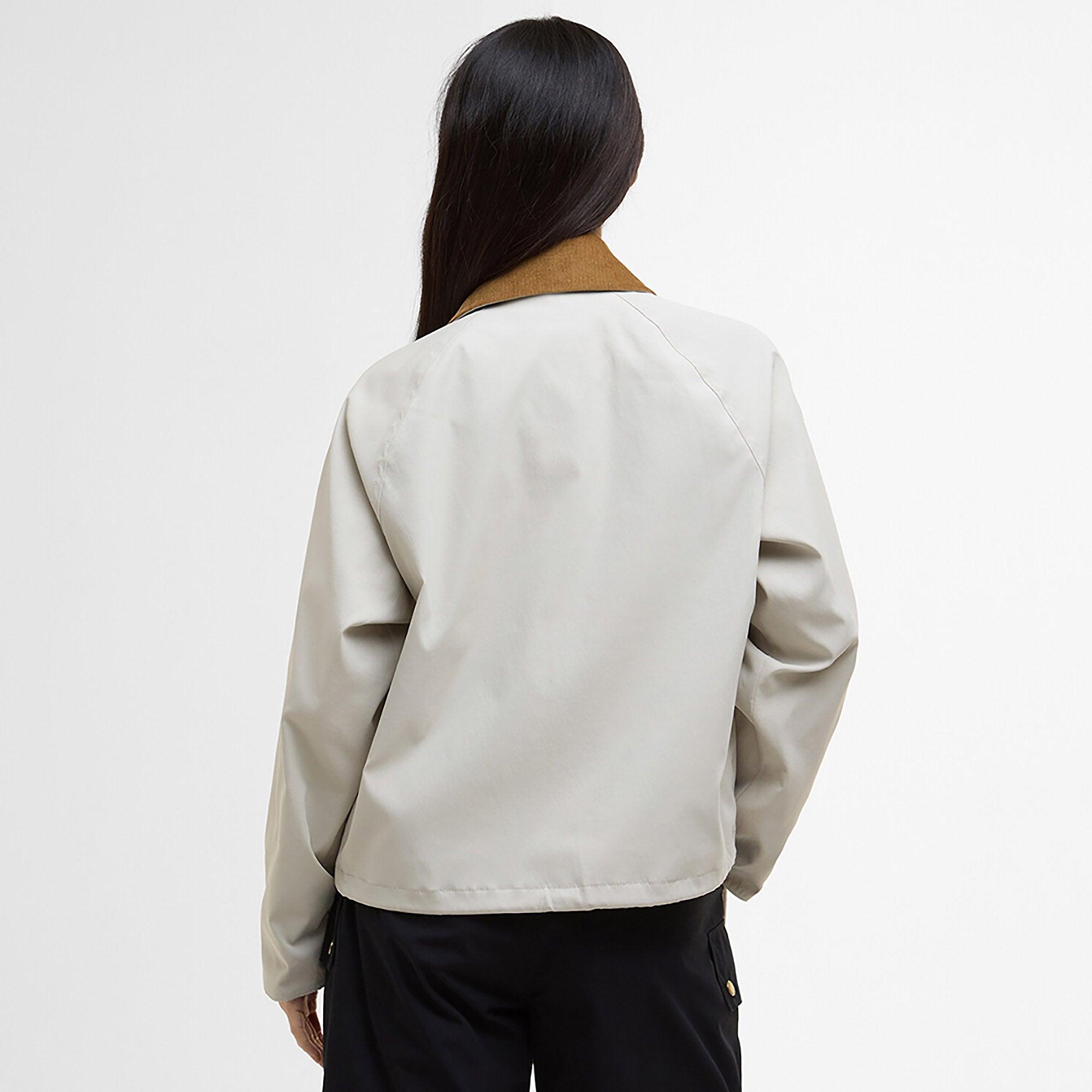 Product image 4 of 12 of Barbour Women's Sofie Showerproof Jacket - Beige/Dress Tartan lining