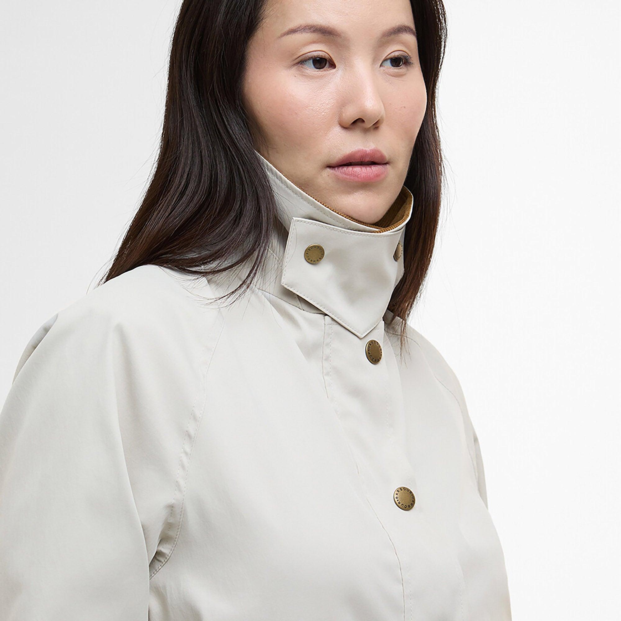 Product image 6 of 12 of Barbour Women's Sofie Showerproof Jacket - Beige/Dress Tartan lining