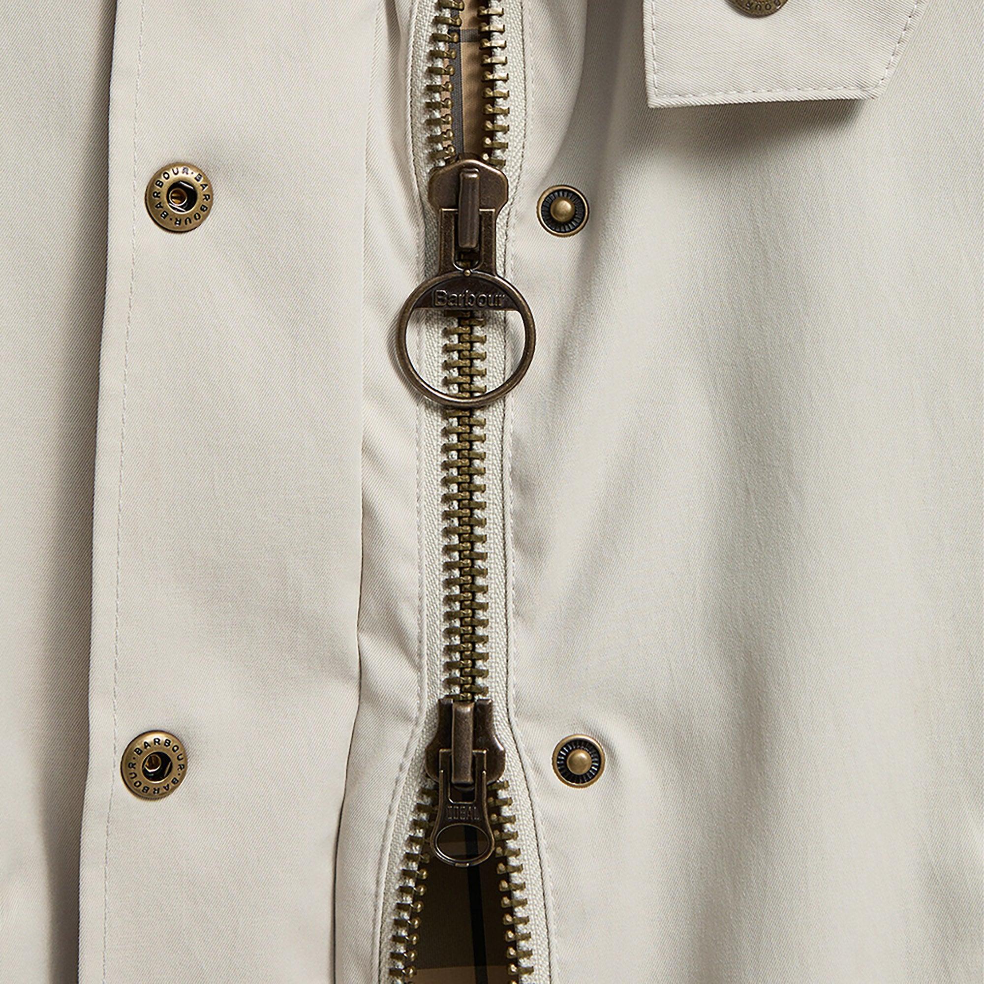 Product image 9 of 12 of Barbour Women's Sofie Showerproof Jacket - Beige/Dress Tartan lining