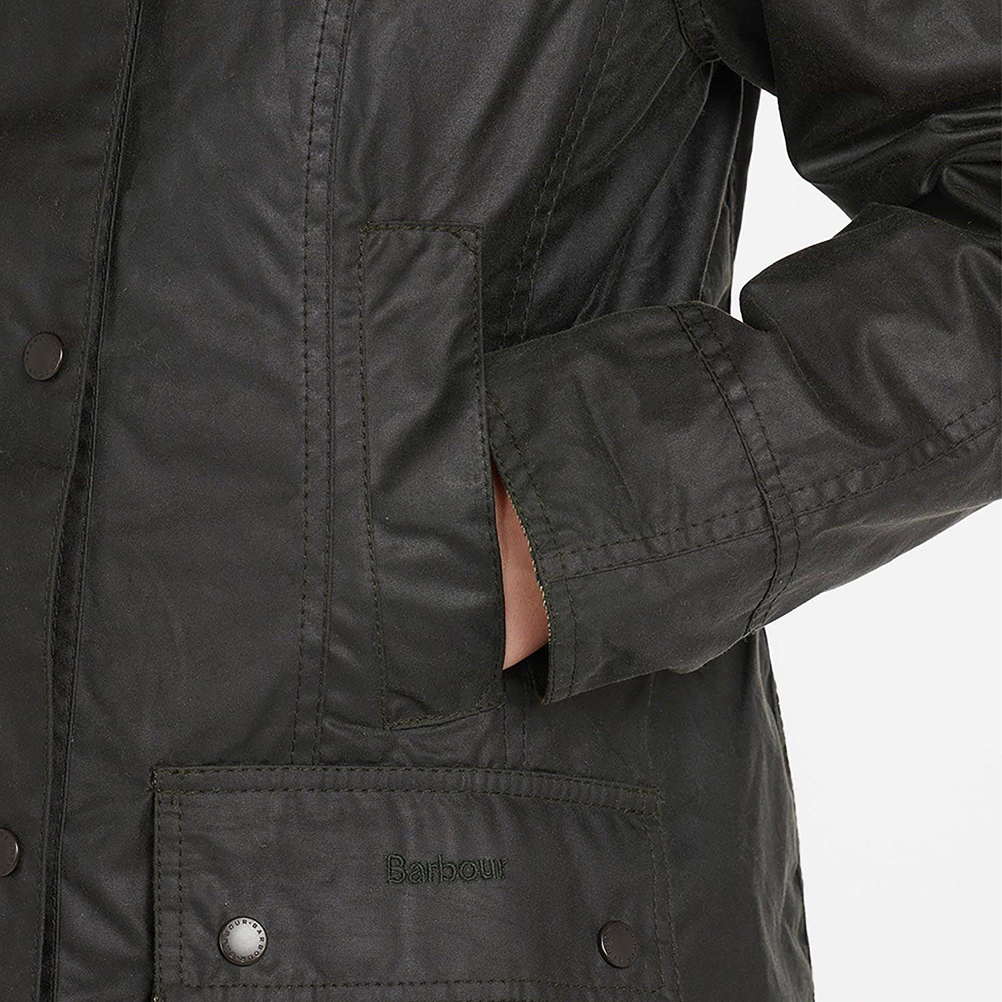 Product image 6 of 7 of Barbour Women's Beadnell Waxed Jacket - Sage