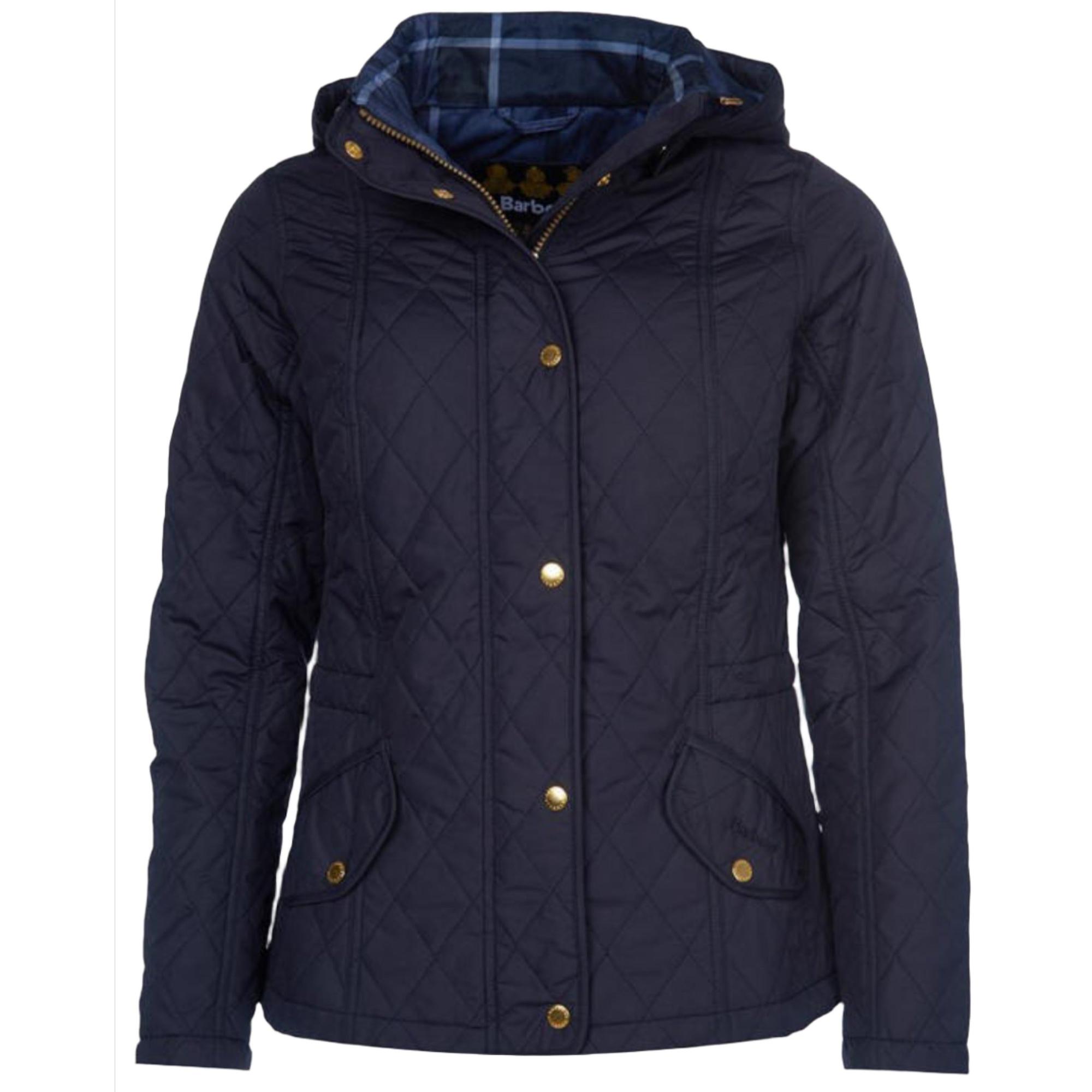 Product image 1 of 4 of Barbour Women's Millfire Quilted Jacket - Navy
