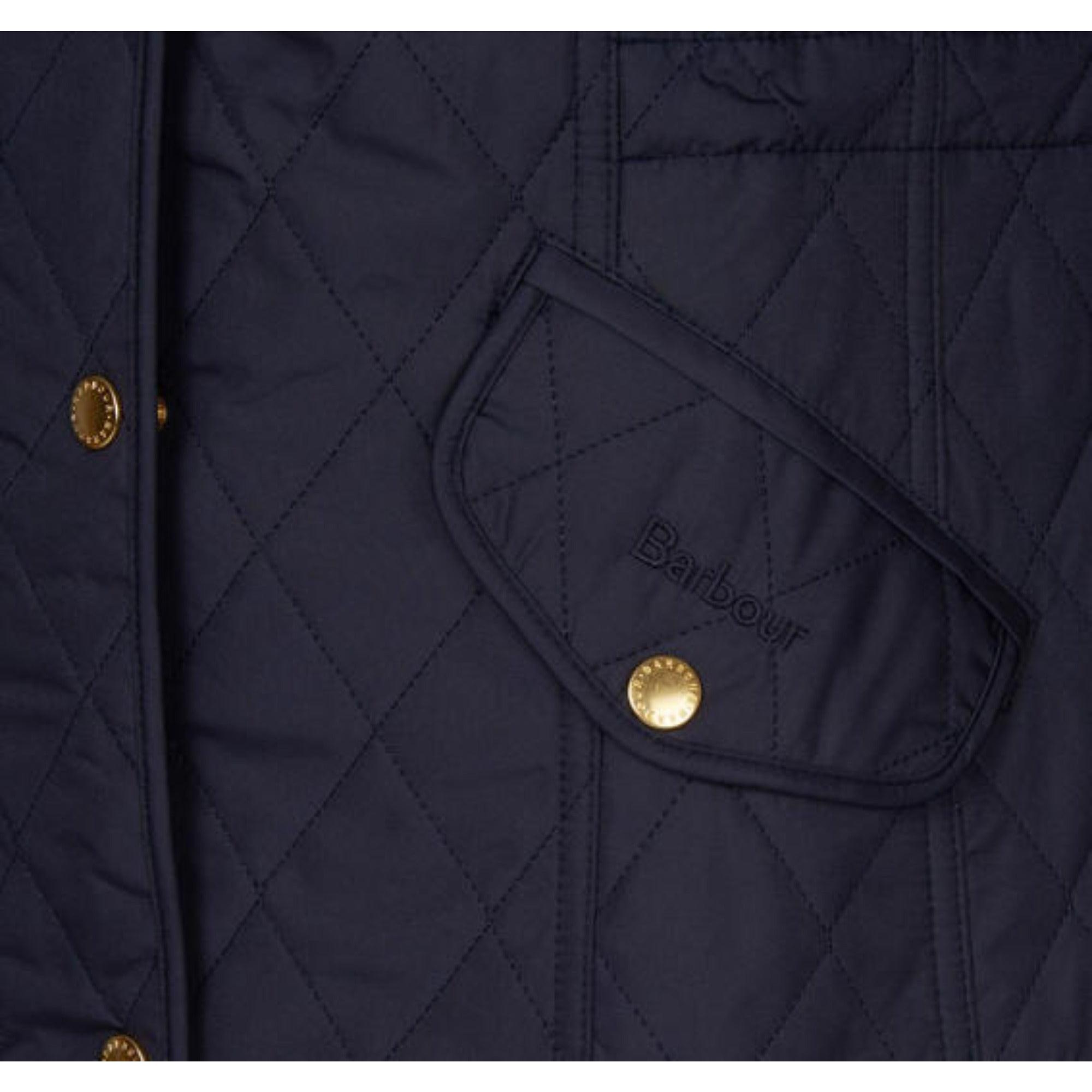 Product image 4 of 4 of Barbour Women's Millfire Quilted Jacket - Navy