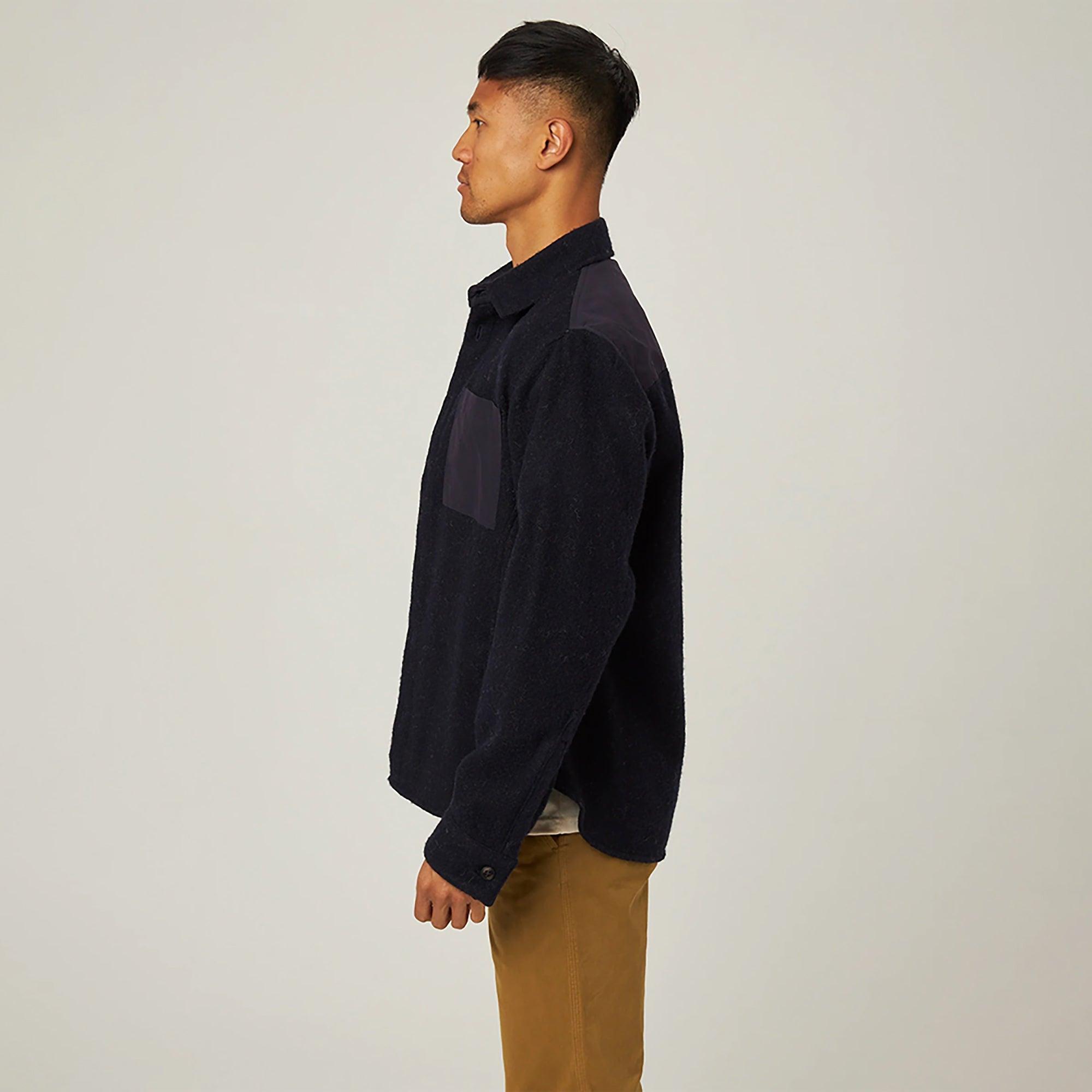 Product image 4 of 8 of Peregrine Men's Barn Shacket - Navy