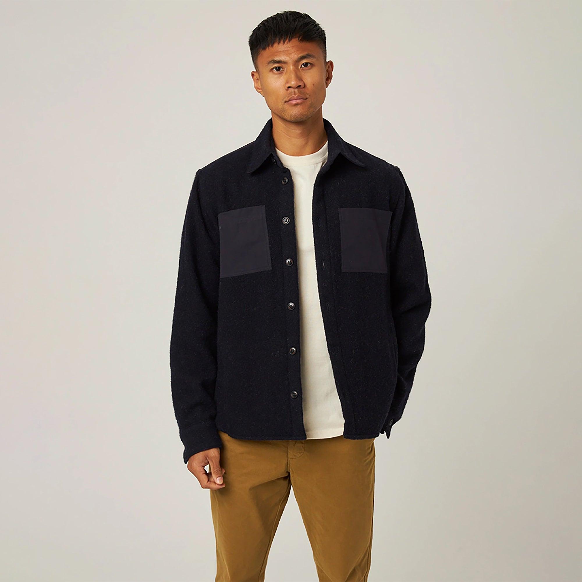 Product image 2 of 8 of Peregrine Men's Barn Shacket - Navy