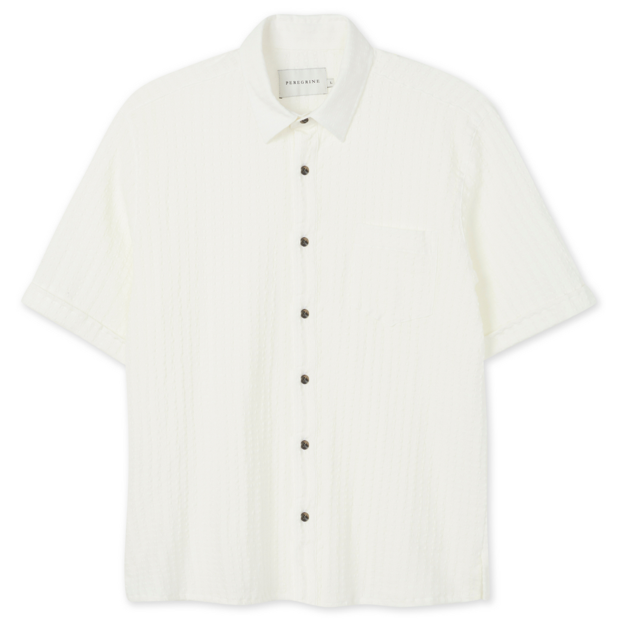 Product image 1 of 8 of Peregrine Men's Made In England Beach Shirt - White Stripe