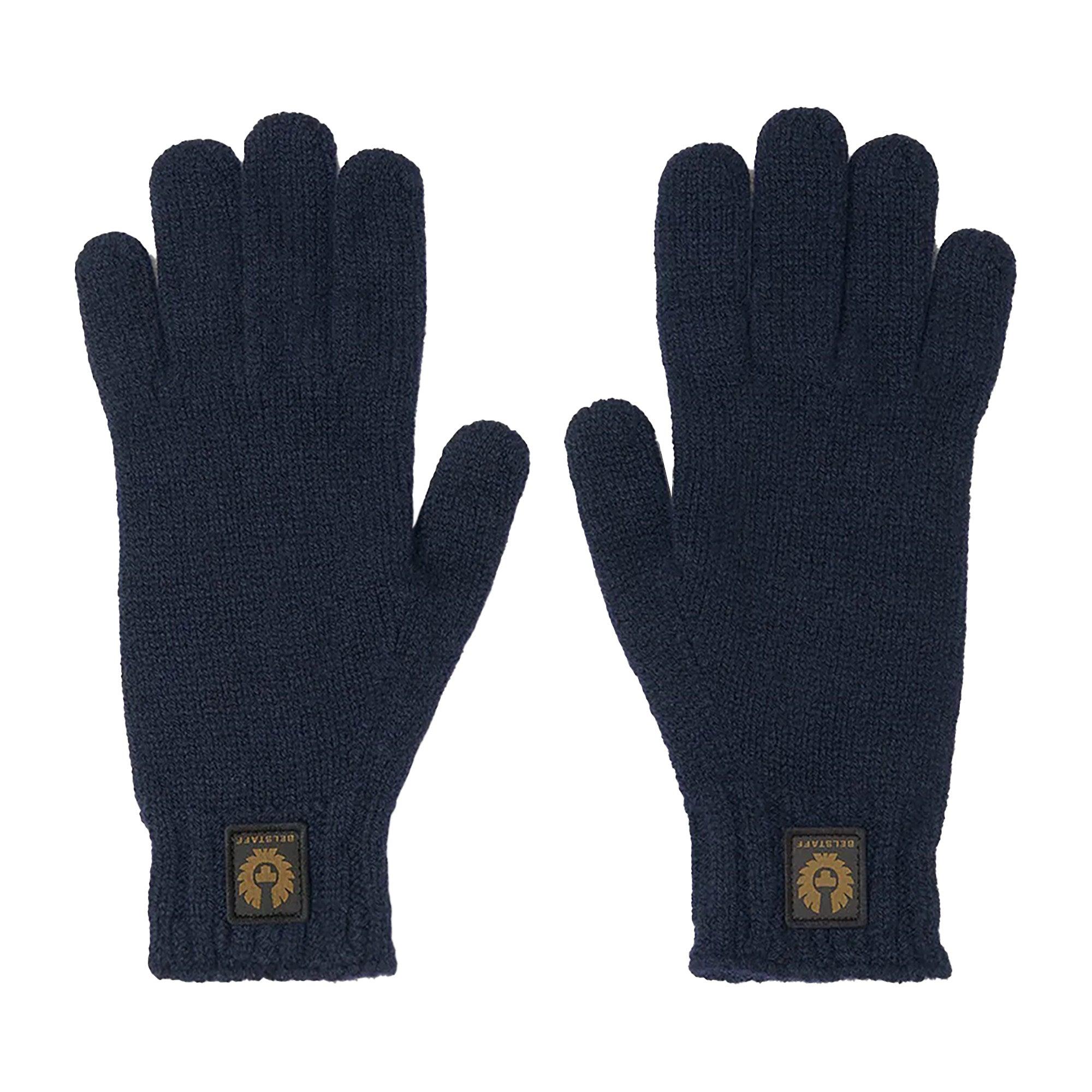 Product image 1 of 3 of Belstaff Lambswool Watch Gloves - Dark Navy