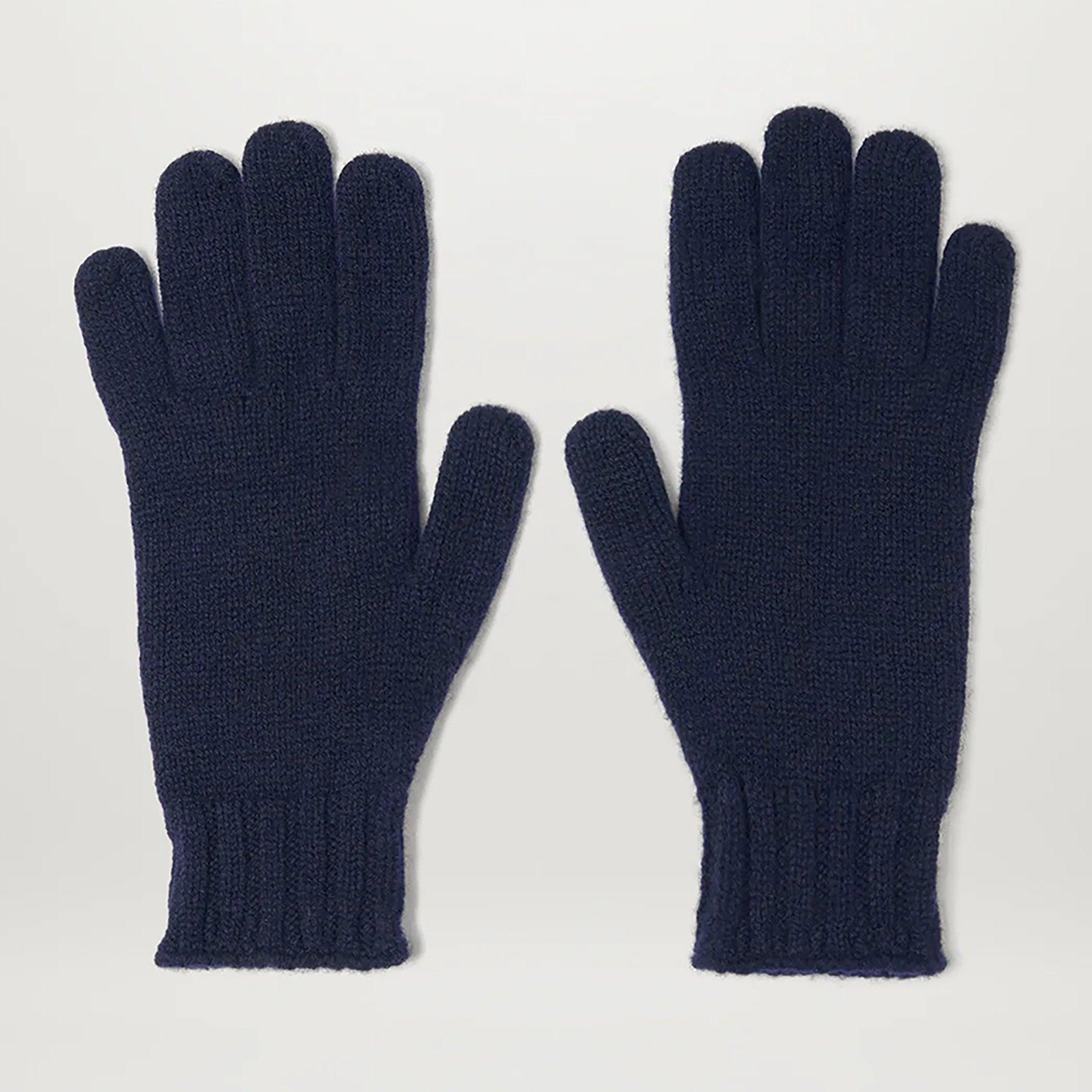Product image 2 of 3 of Belstaff Lambswool Watch Gloves - Dark Navy