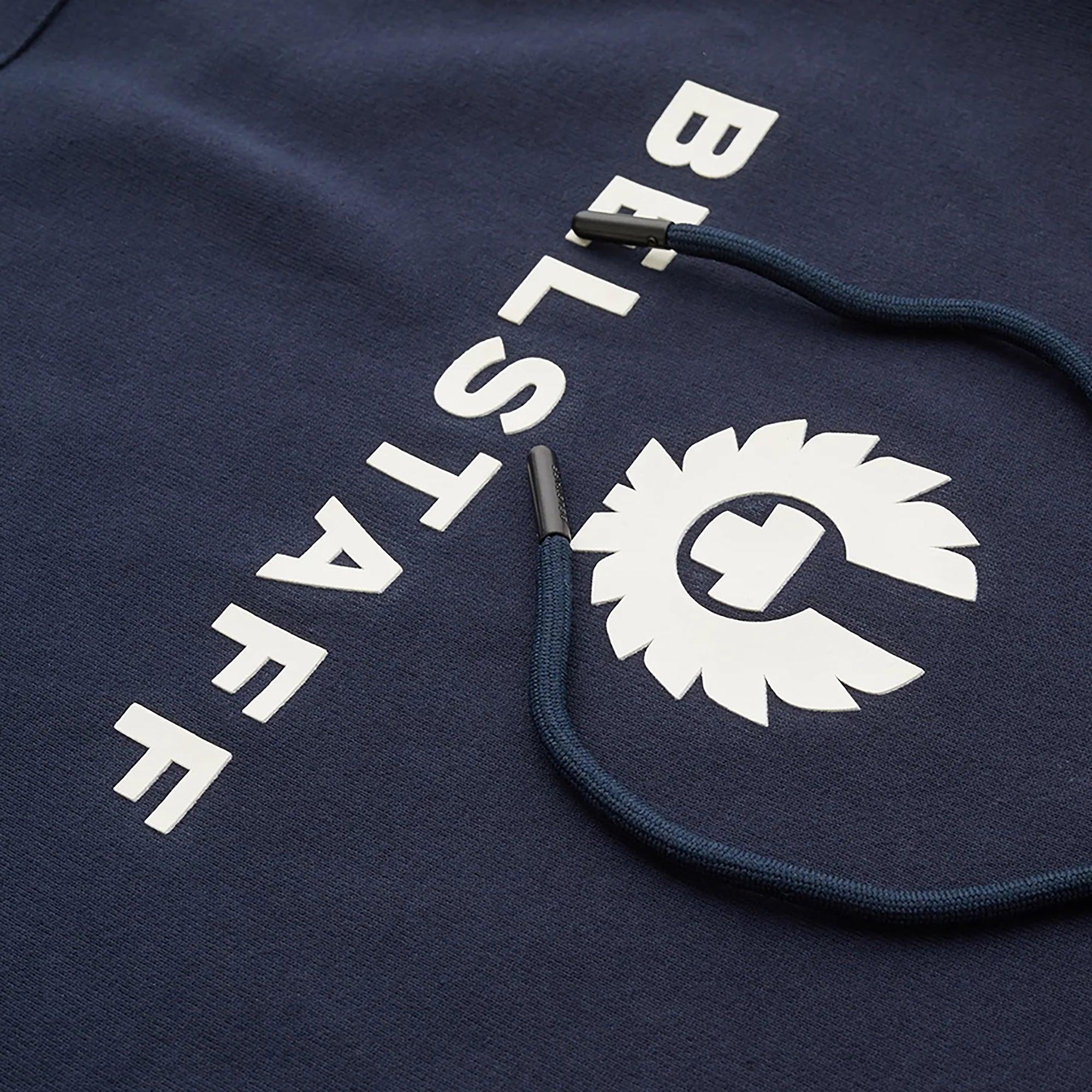 Product image 2 of 4 of Belstaff Men's Cotton Fleece Signature Hoodie - Dark Ink