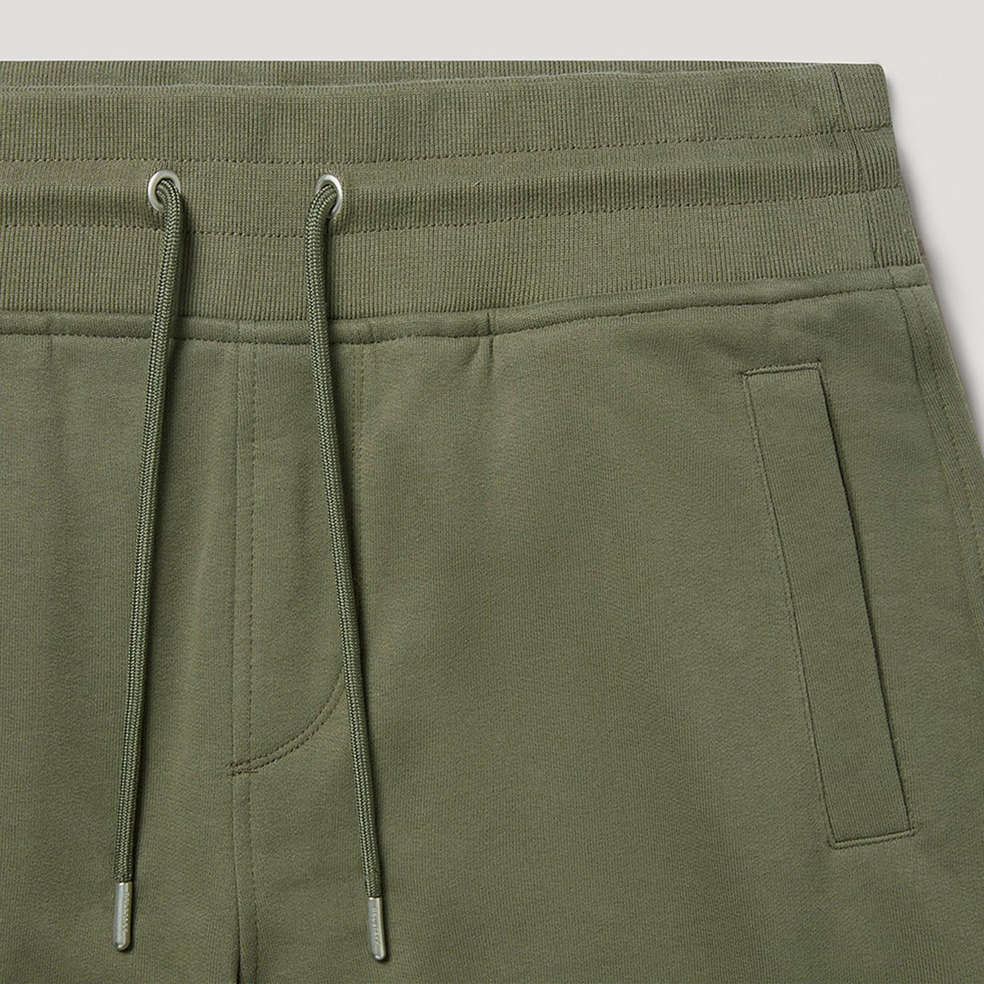 Product image 2 of 3 of Belstaff Men's Cotton Fleece Sweatshorts - Surplus Green